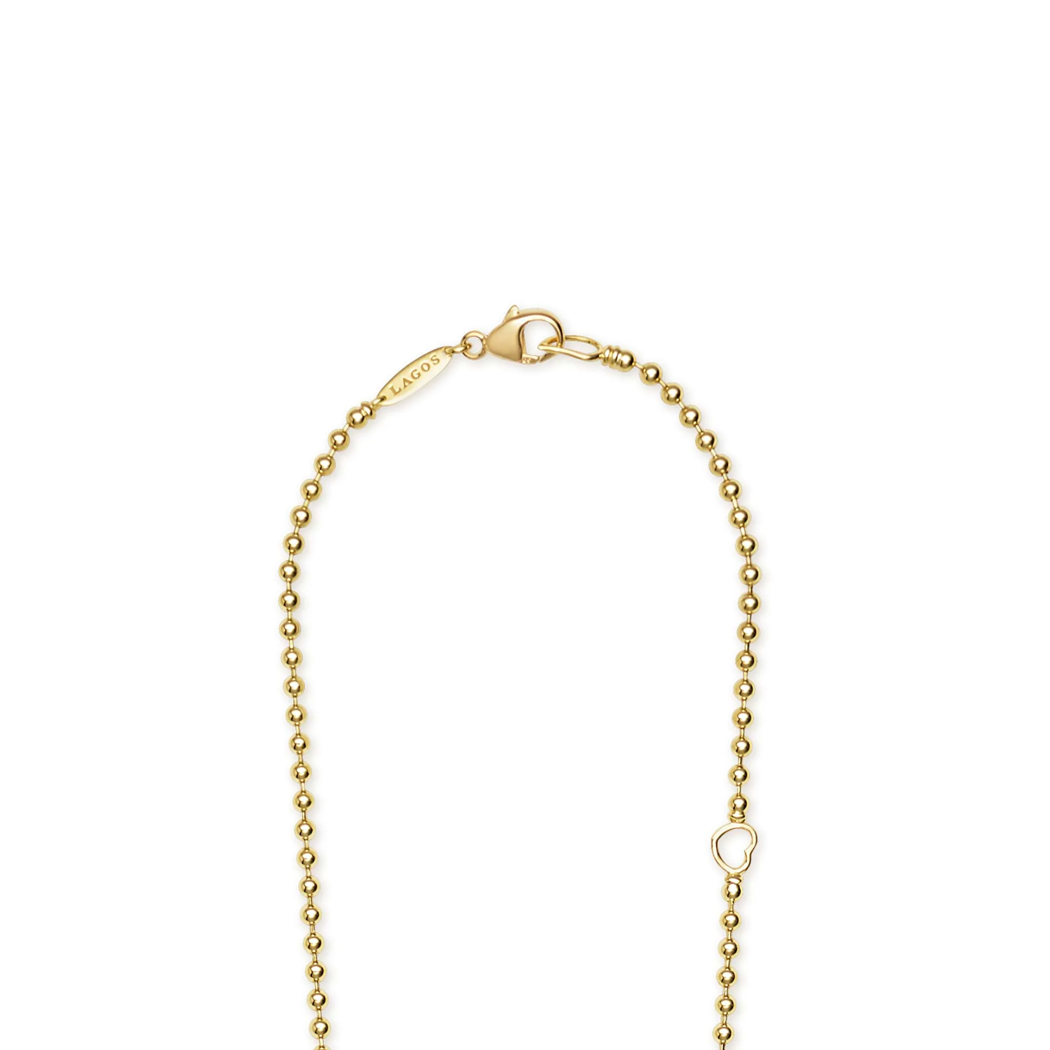 Fizz 18K Gold Diamond Small Circle Pendant Necklace - Image 5