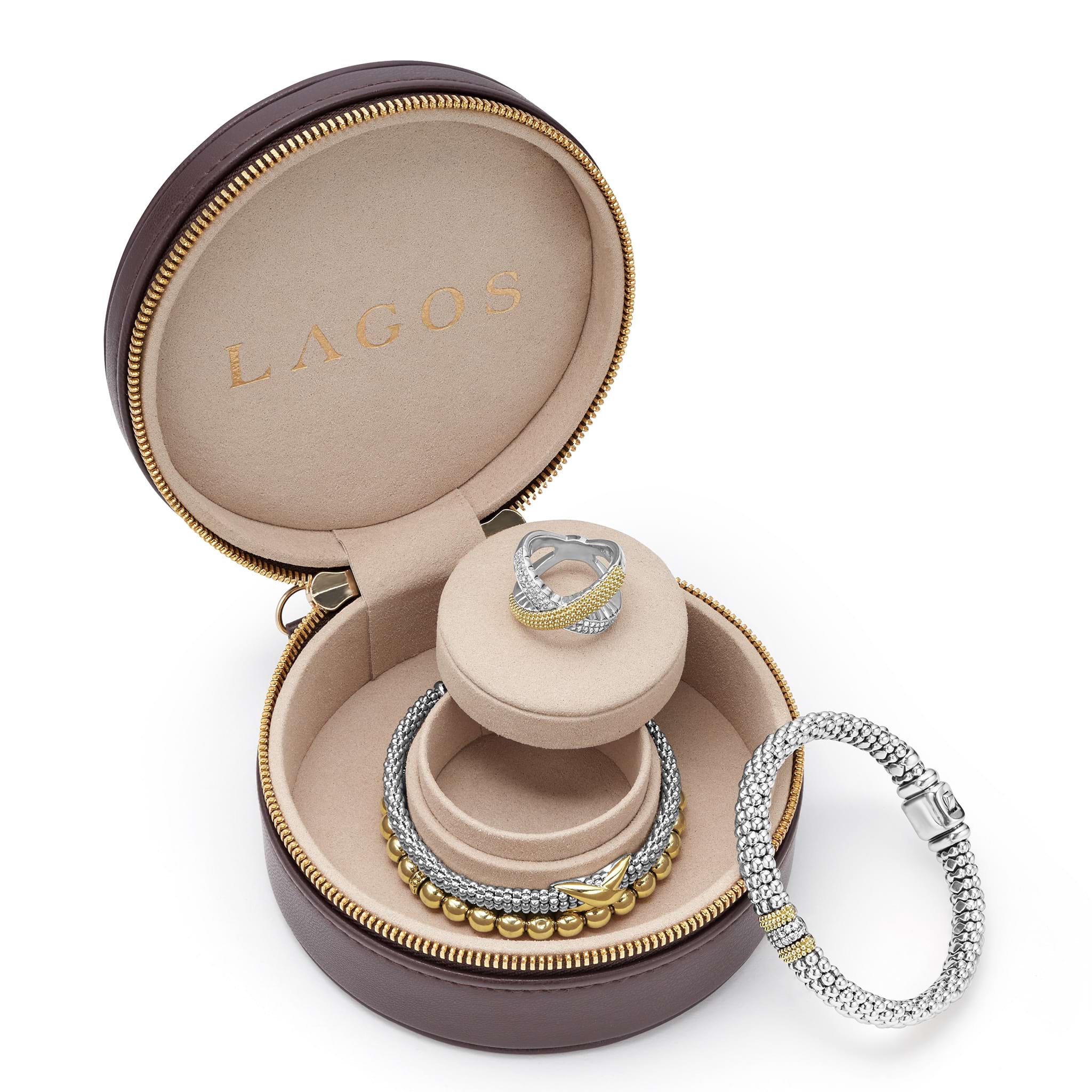 Accessories Circle Travel Jewelry Case - Image 3