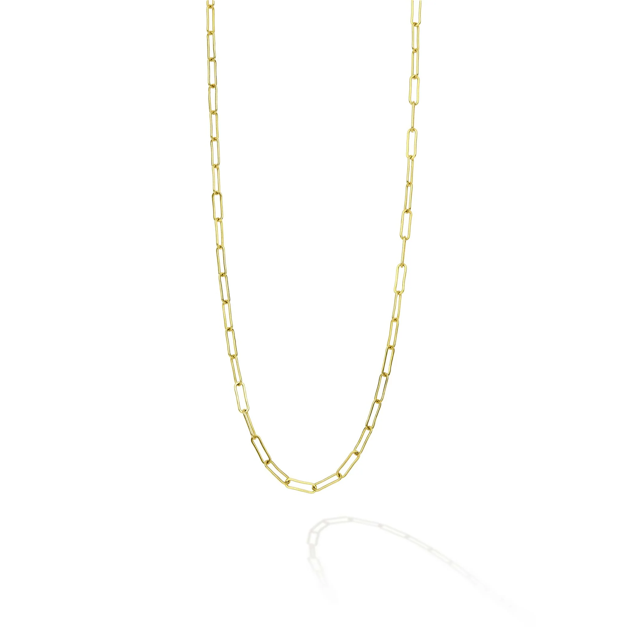 Anthem 18K Gold Paperclip Link Chain Necklace