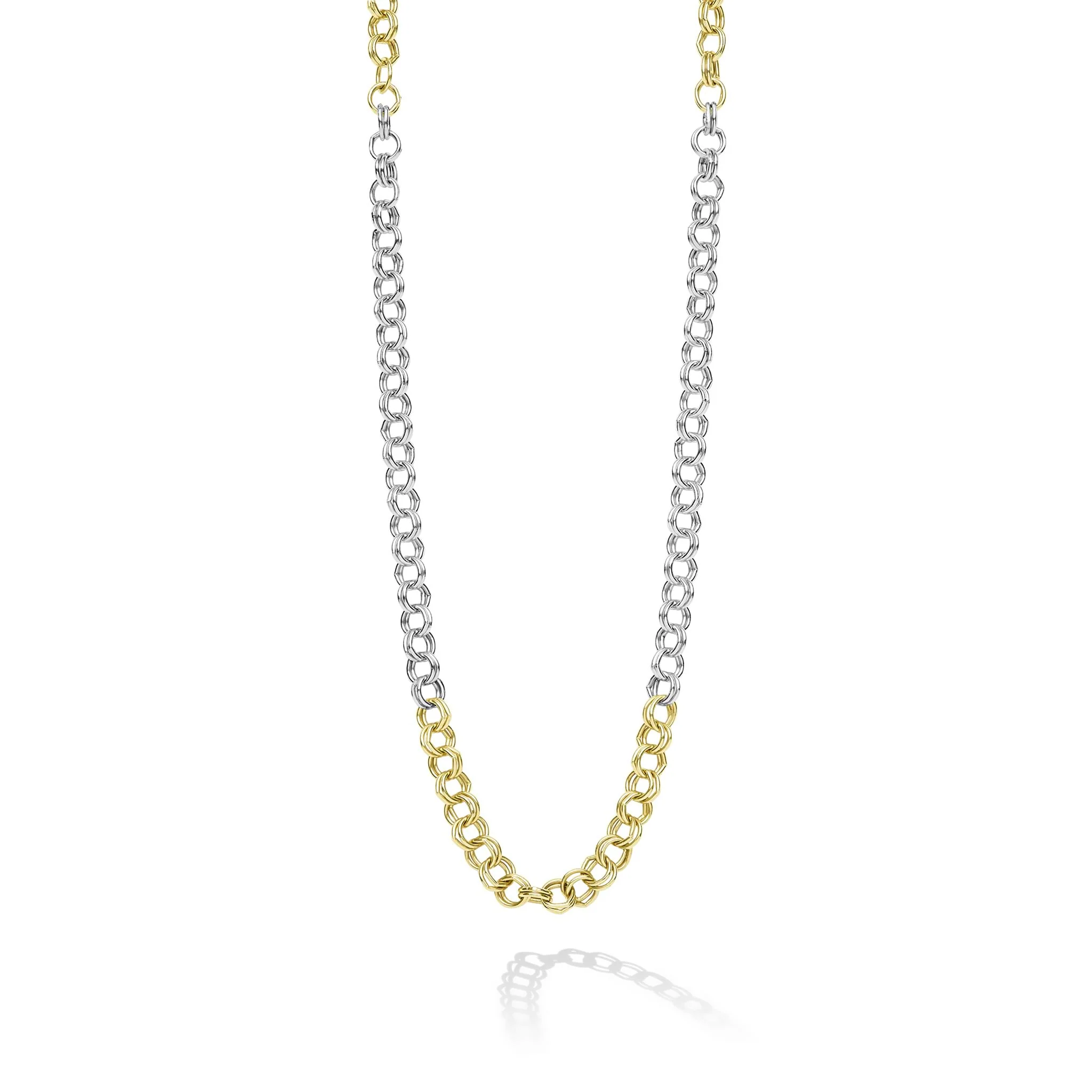 Anthem Two-Tone High Jinks Link Chain Necklace | 3.5mm