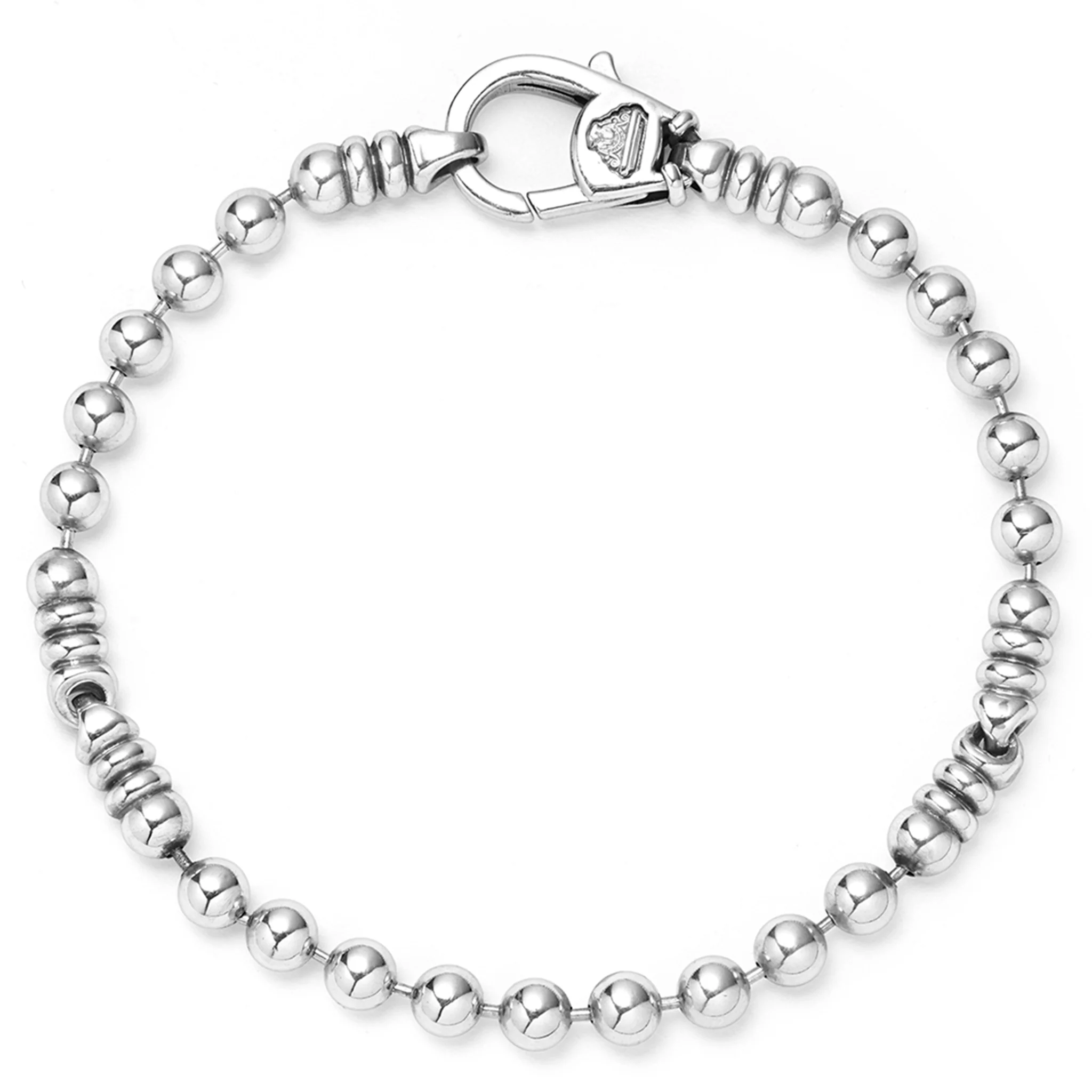 Anthem Silver Ball Chain Bracelet