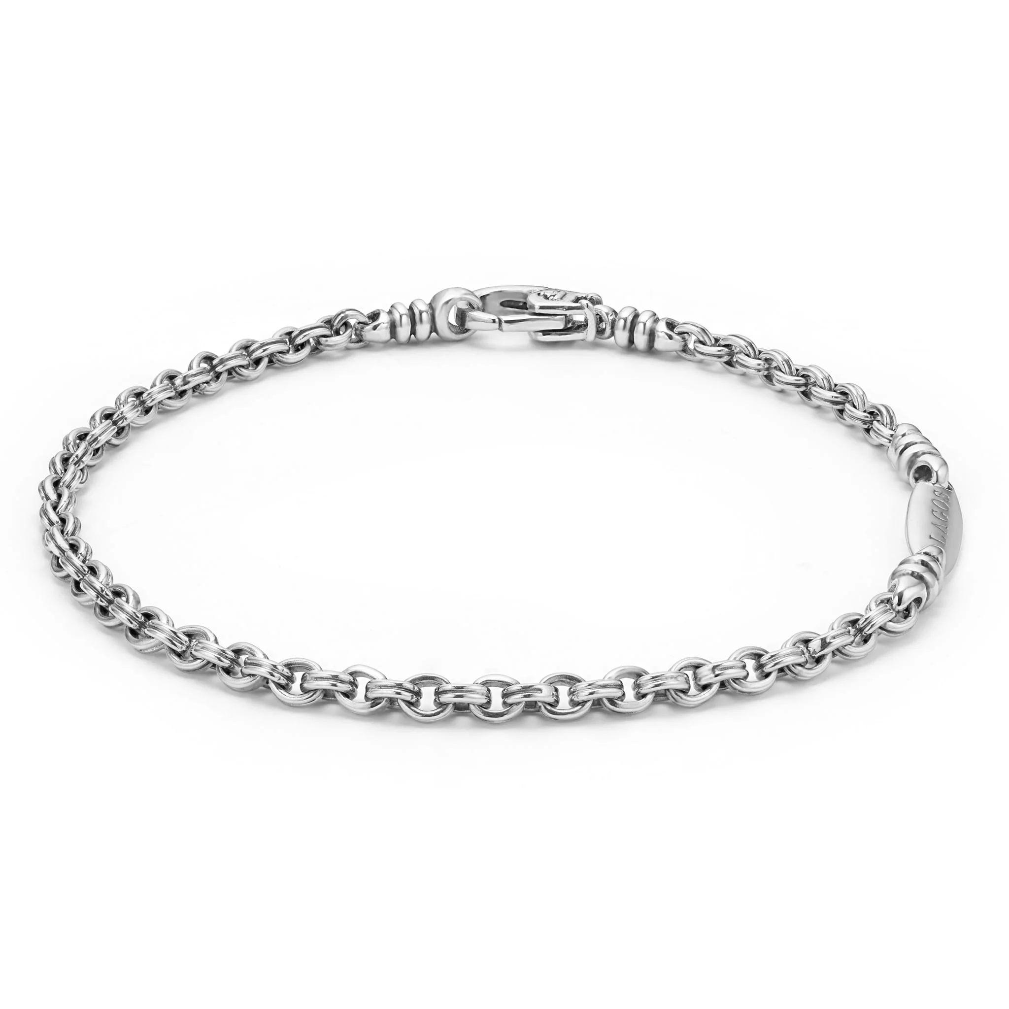 Anthem Double Link Chain Bracelet | 3mm - Image 5