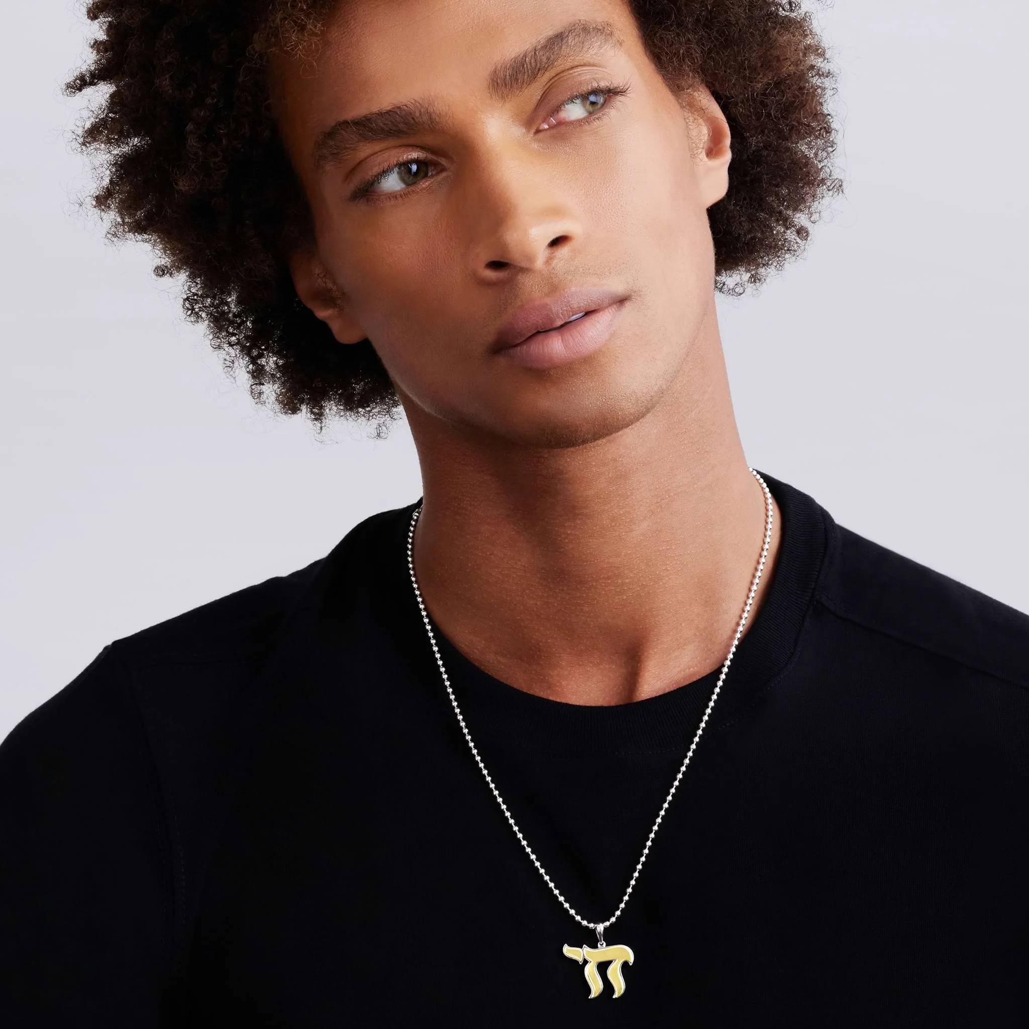 Anthem Two-Tone Chai Amulet - Image 2