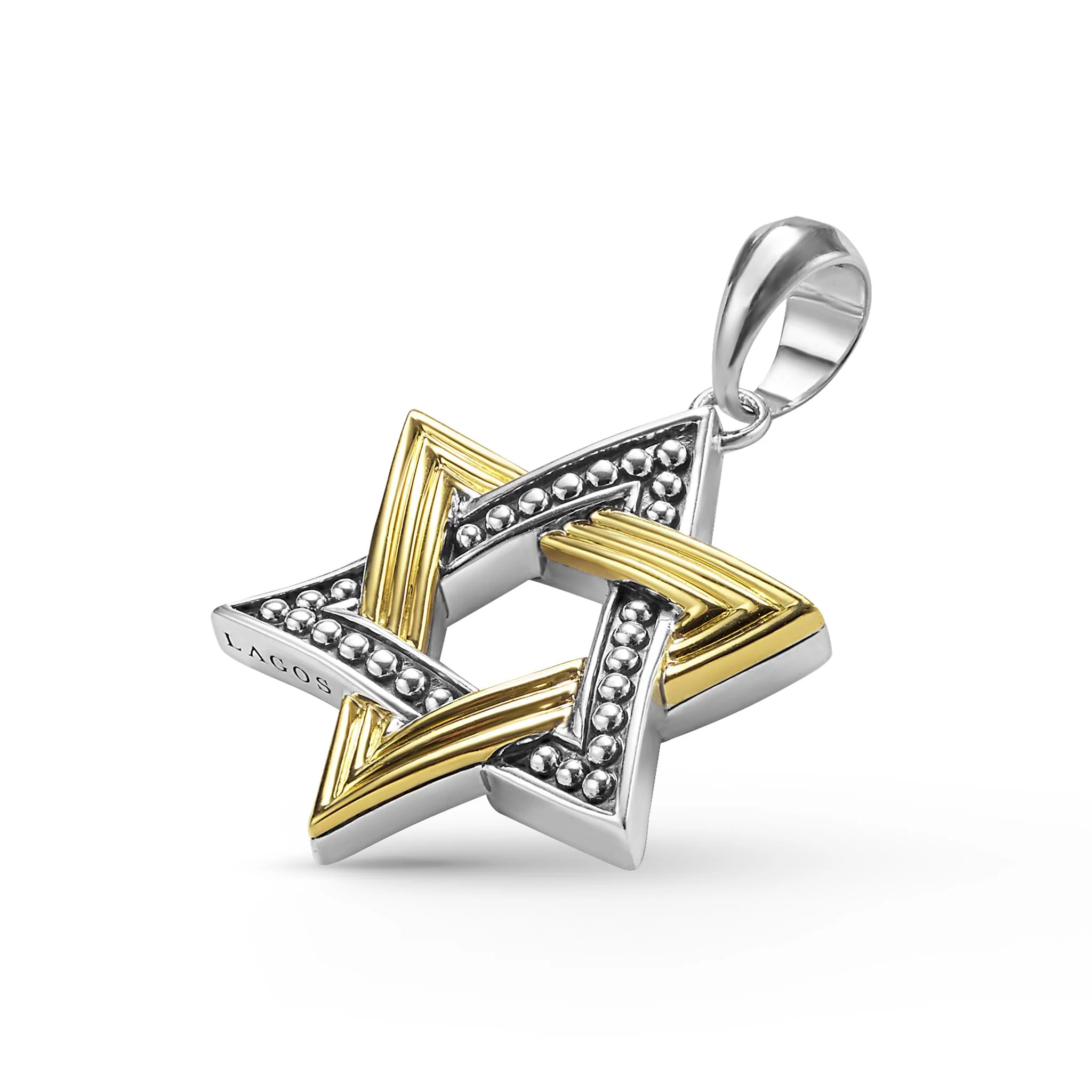 Anthem Medium Two-Tone Star of David Amulet - Image 3