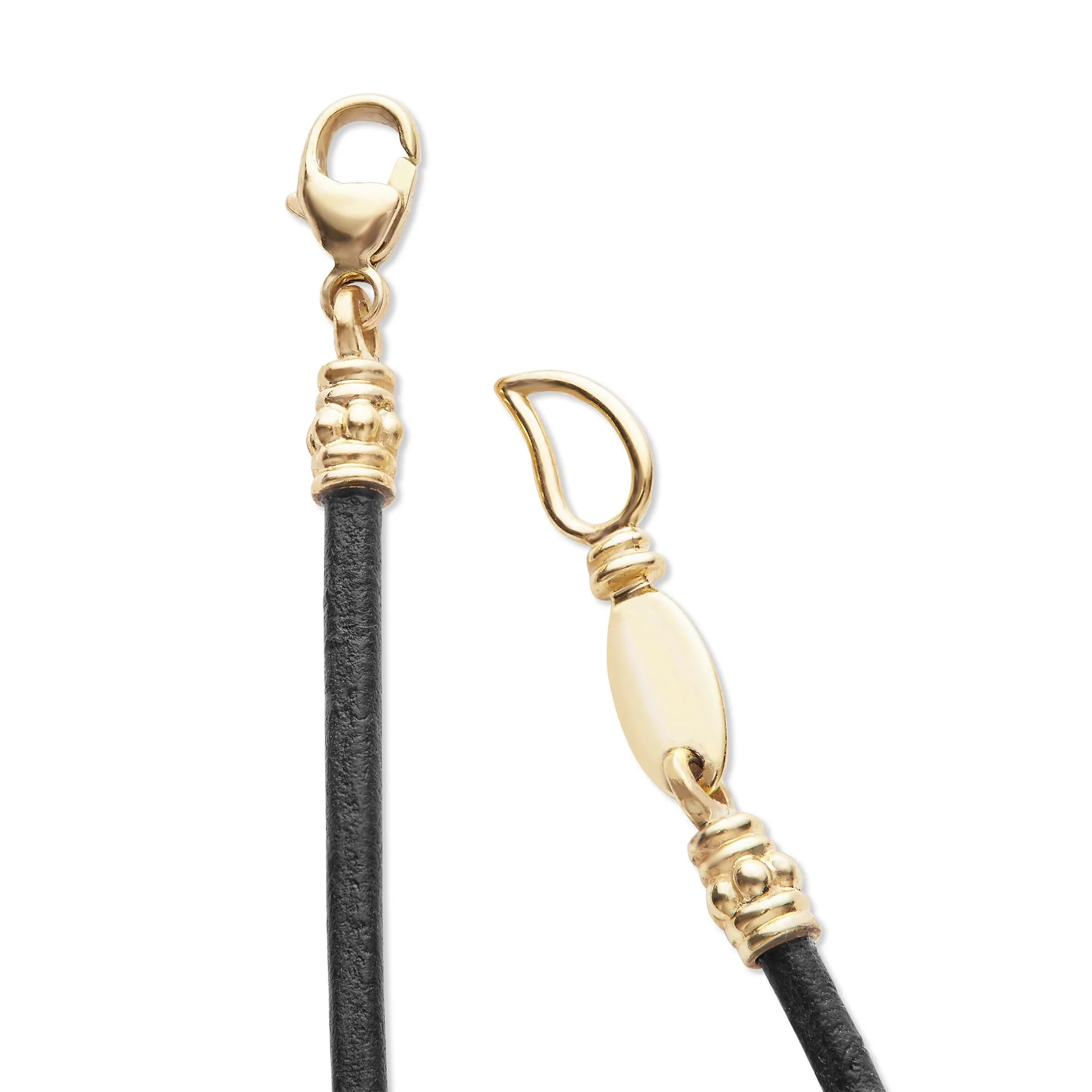 Anthem 18K Gold Single Tahitian Black Pearl Necklace - Image 5