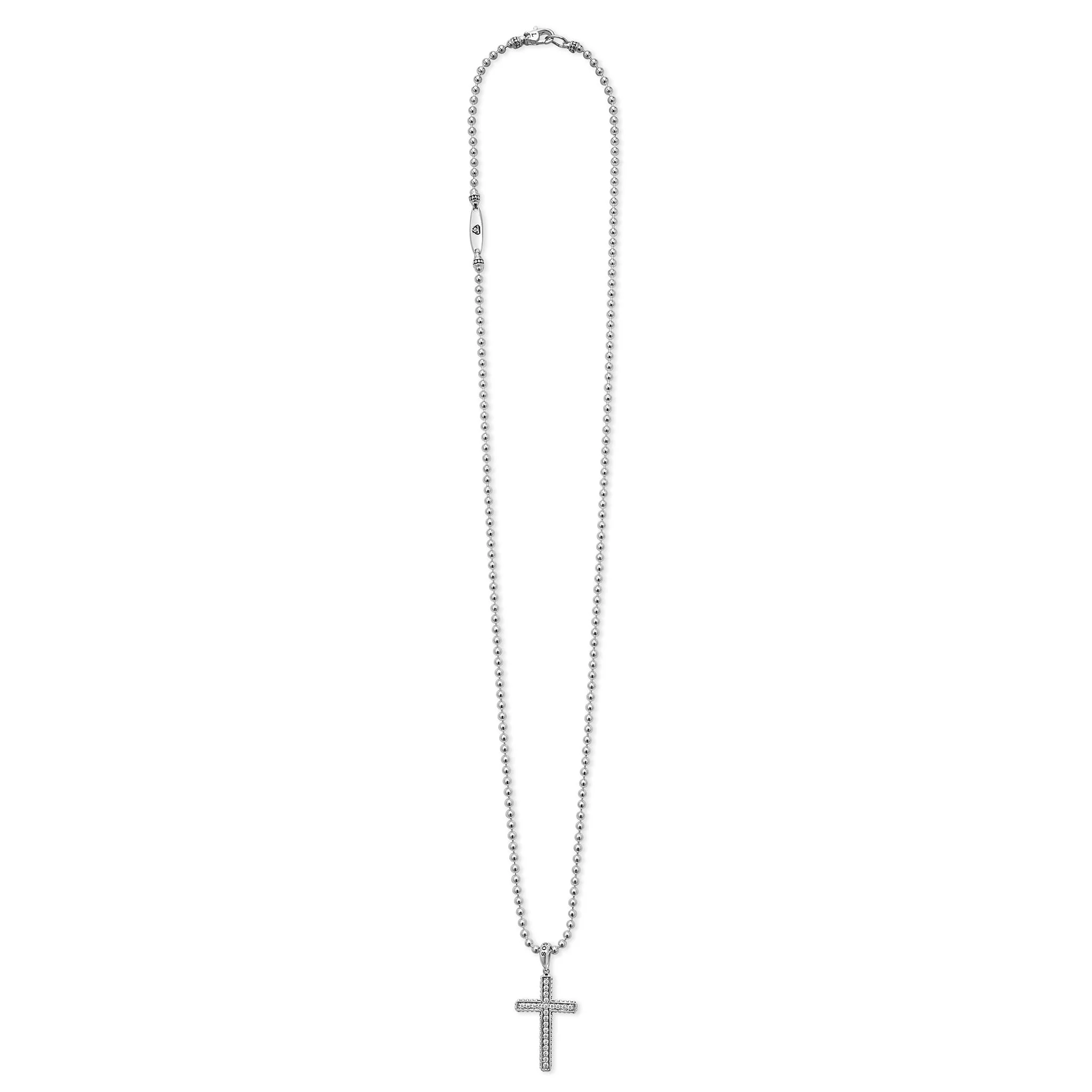 Anthem Diamond Cross Amulet Necklace - Image 3