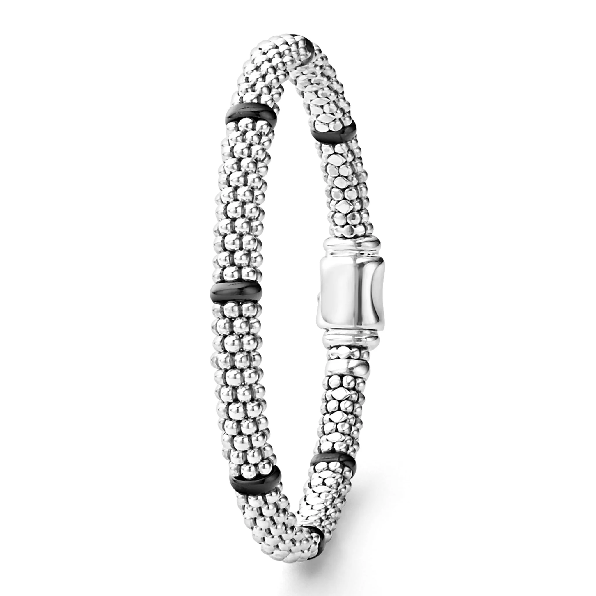 Black Caviar Black Ceramic Station Caviar Bracelet | 6mm - Image 3