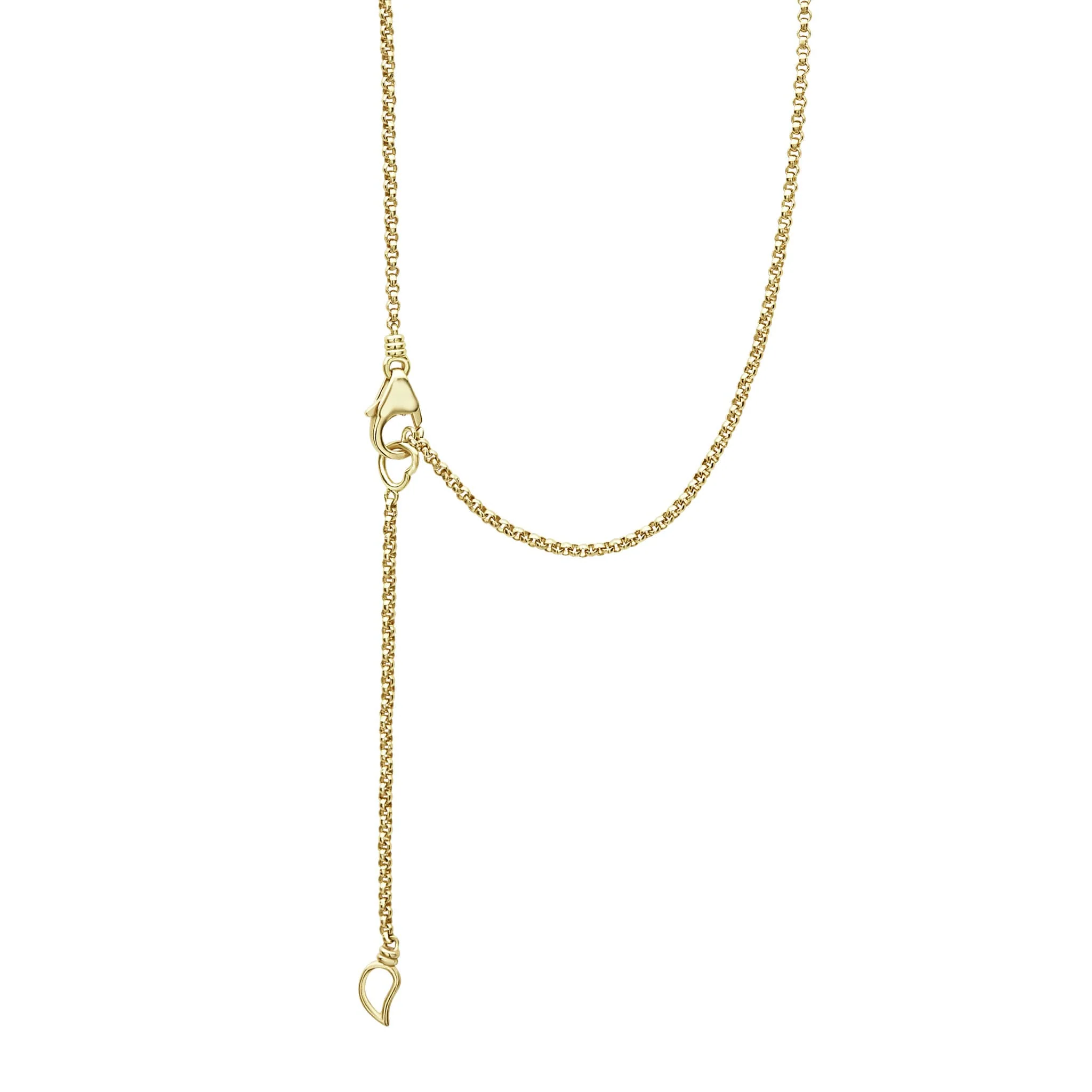 Caviar Gold Caviar Tassel Diamond Pendant Necklace - Image 4