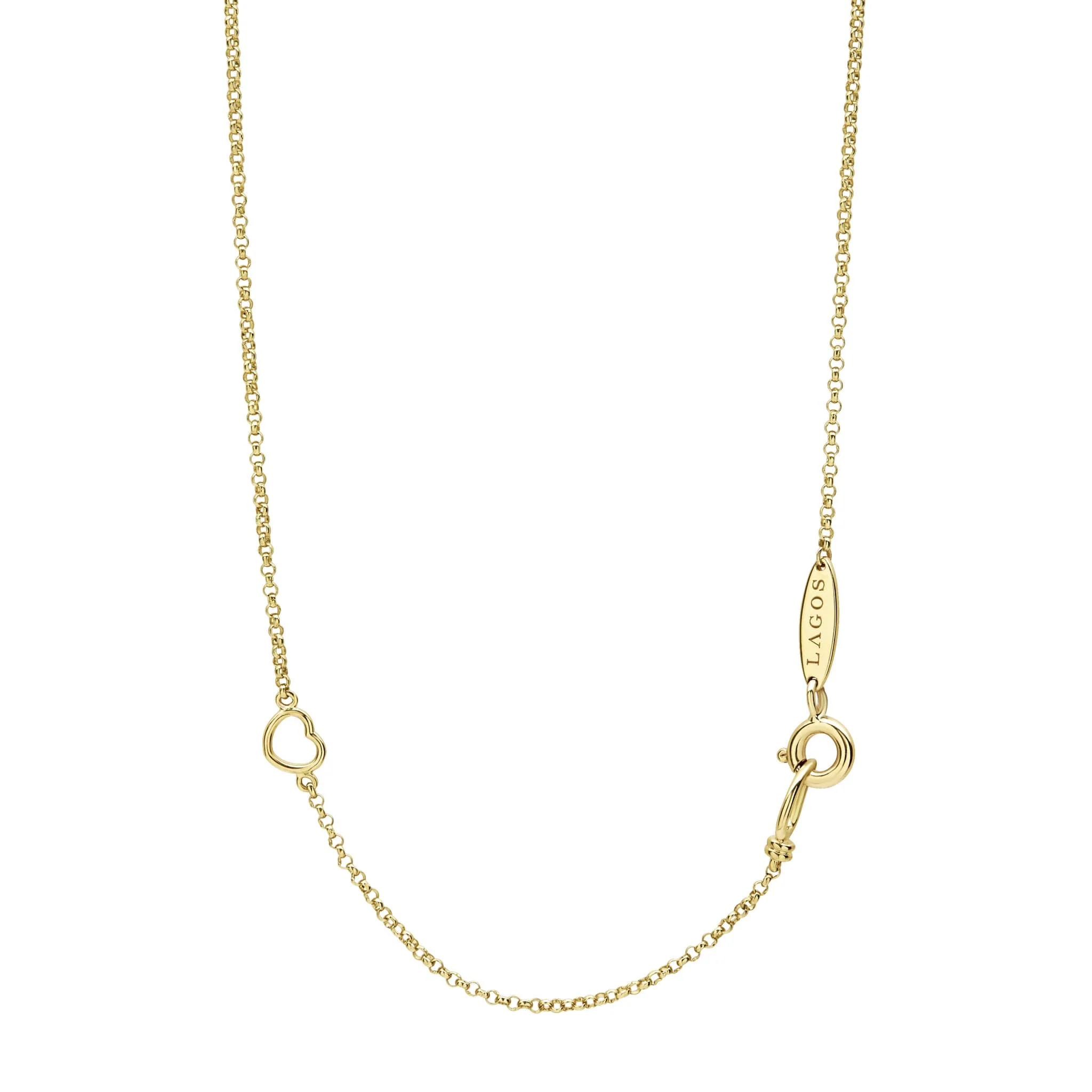 Caviar Gold 18K Gold Graduated Bead Necklace - Image 4