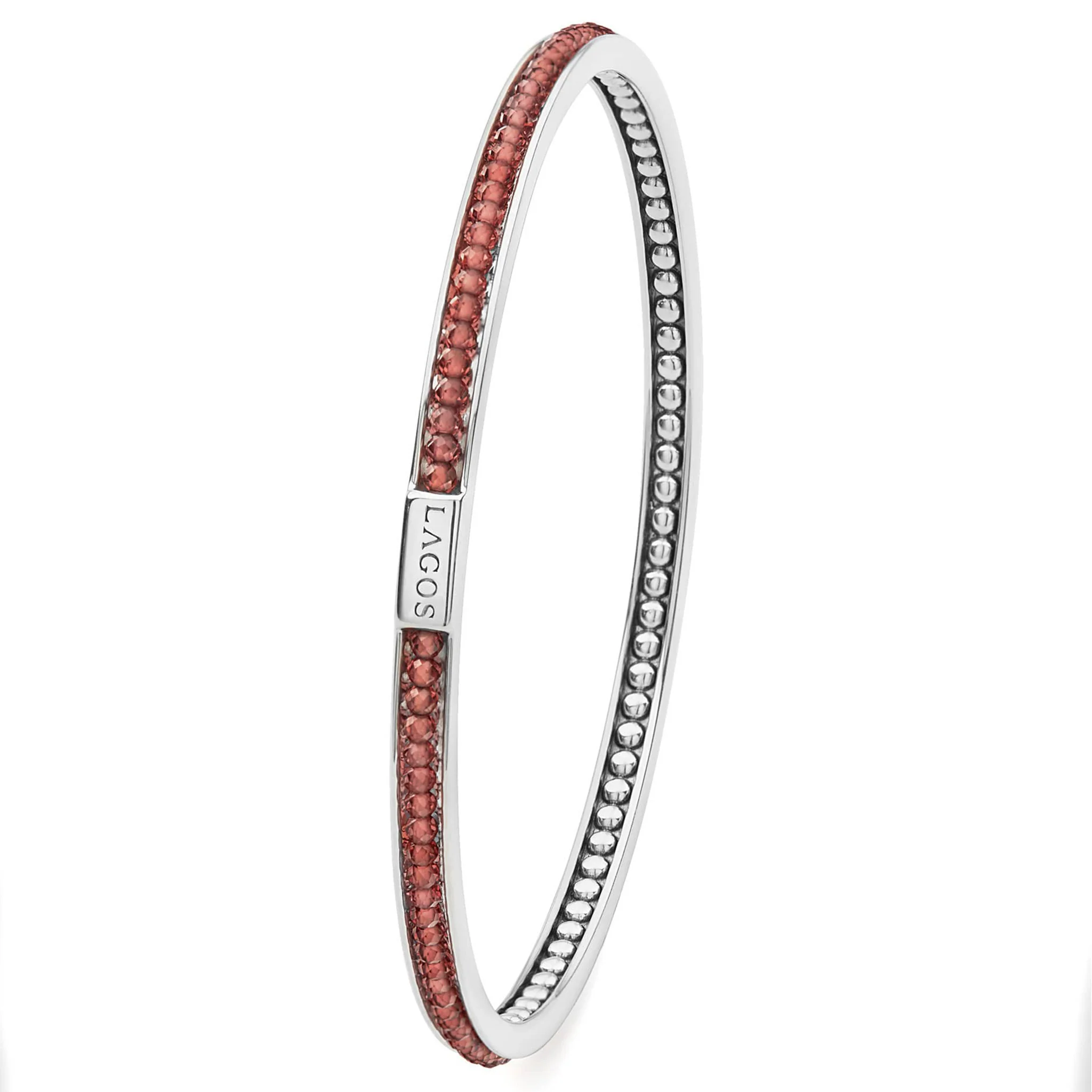 Caviar Icon Garnet Bangle - Image 3