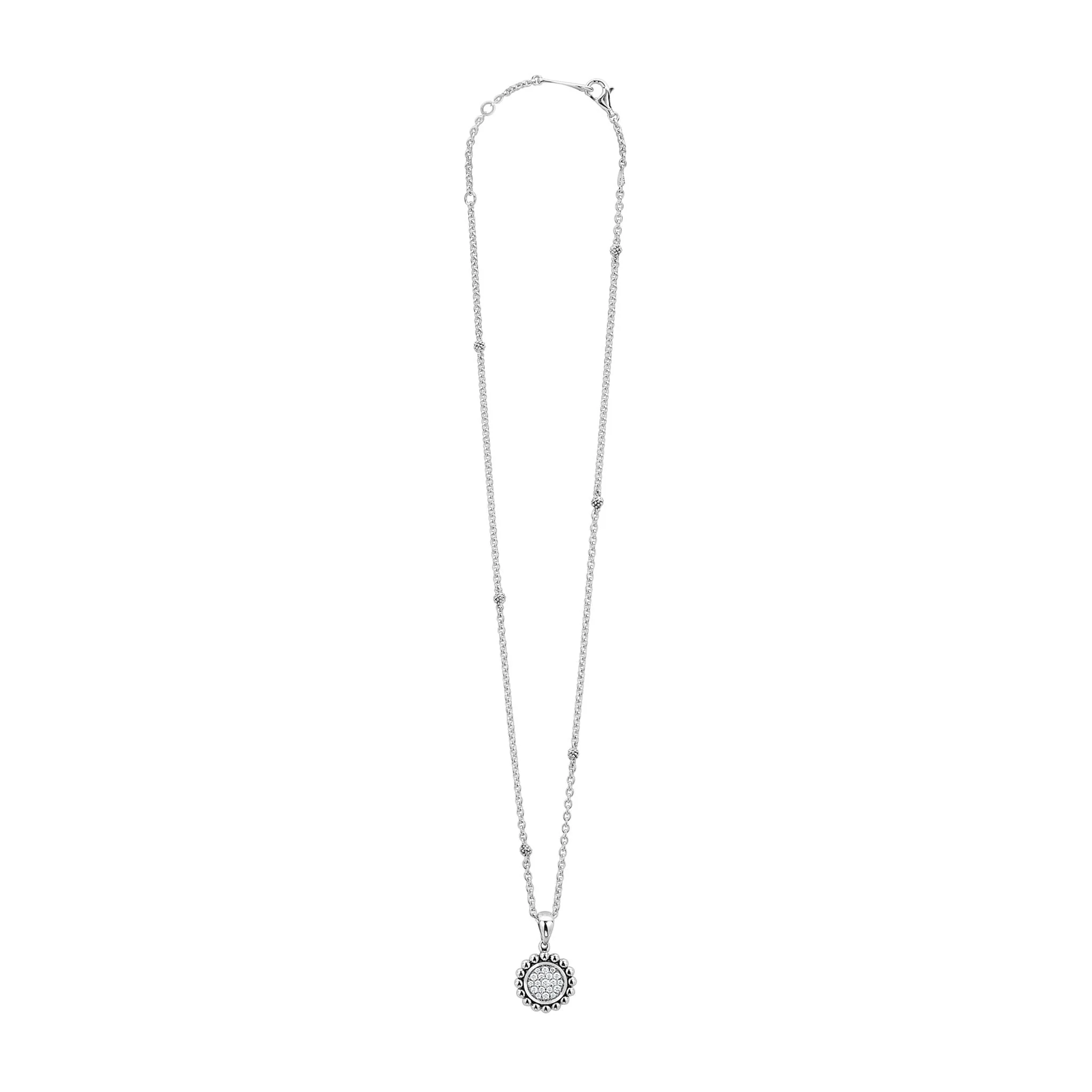 Caviar Spark Diamond Pendant Necklace - Image 3