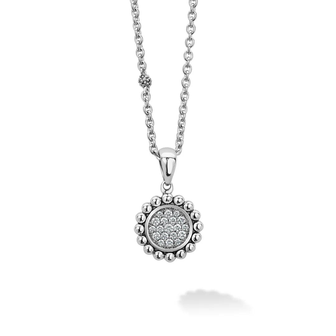 Caviar Spark Diamond Pendant Necklace - Image 5