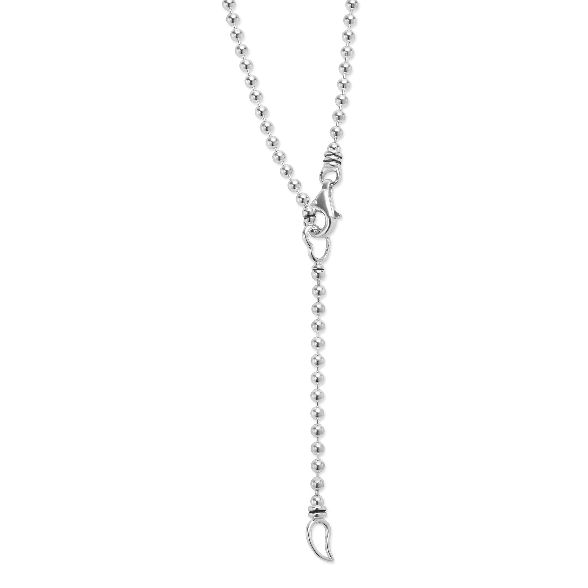Caviar Spark Circle Diamond Pendant Necklace - Image 5