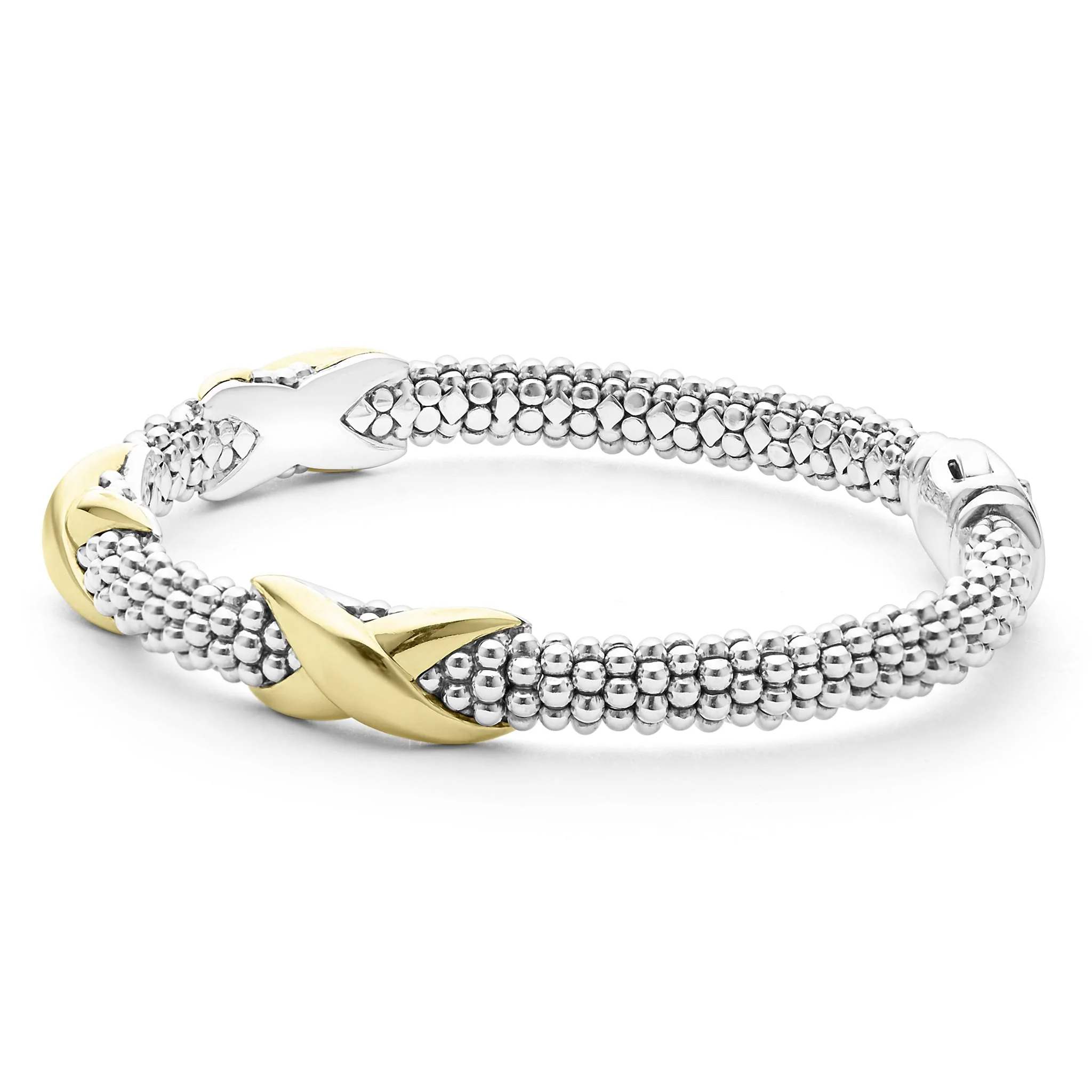 Embrace Three Station X Caviar Bracelet | 6mm - Image 3