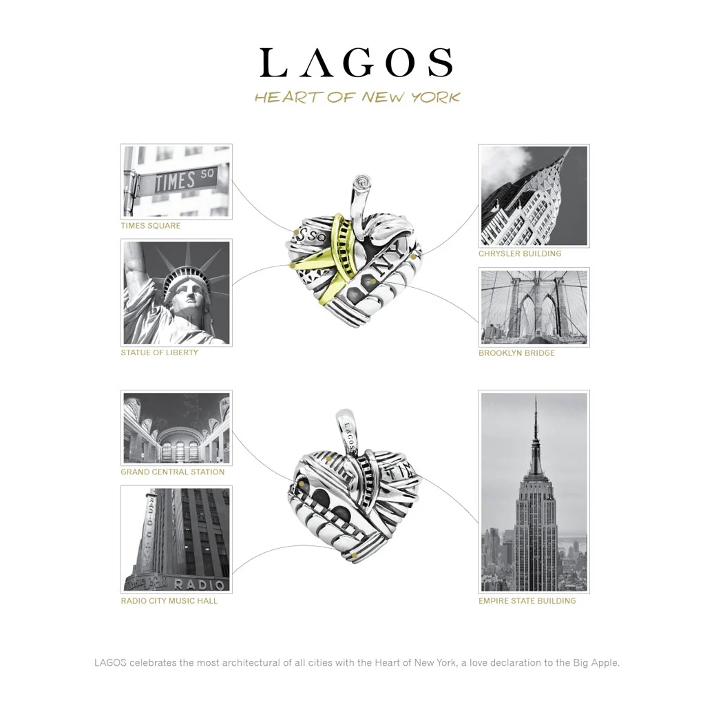 Hearts of LAGOS Heart of New York Pendant Necklace - Image 6