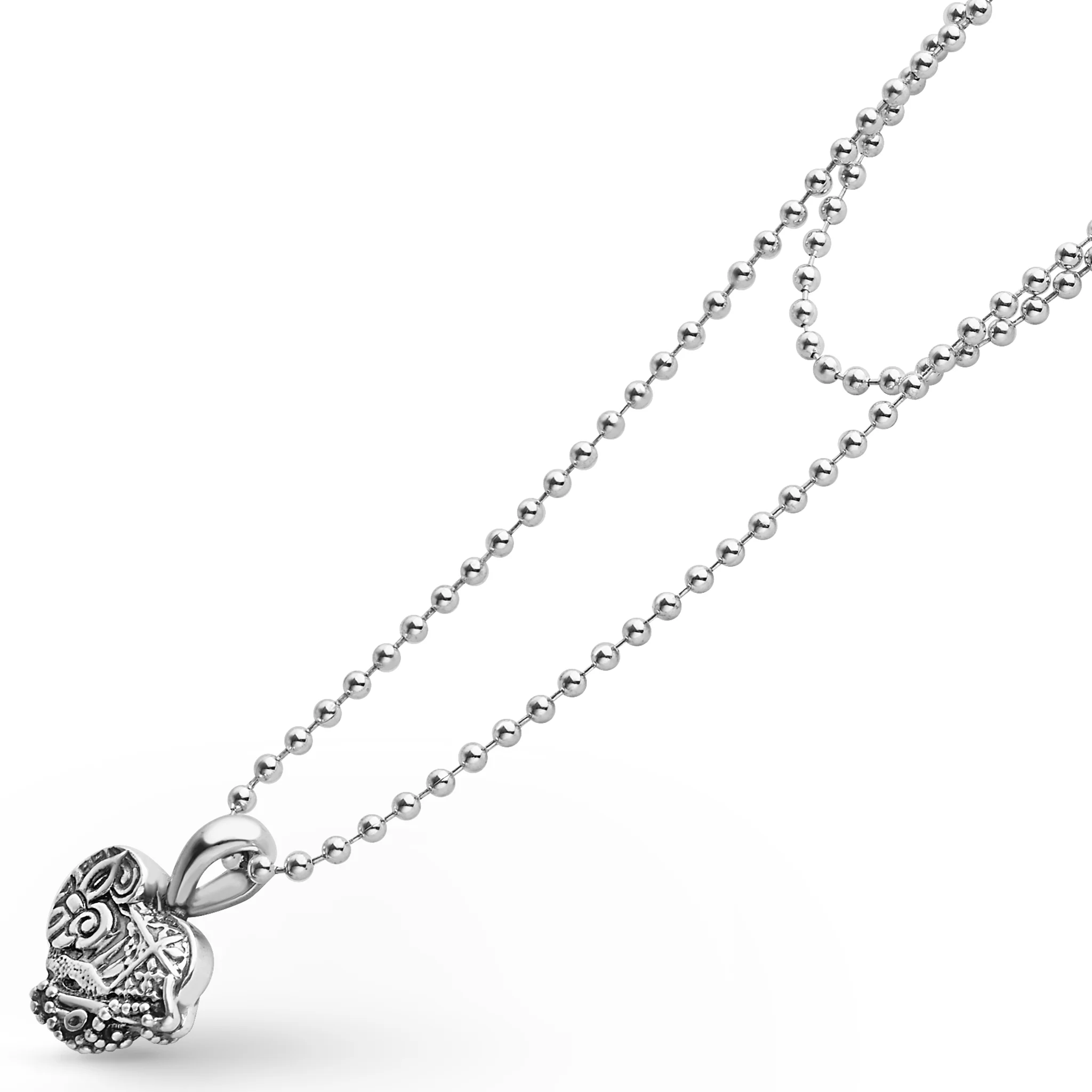 Hearts of LAGOS Silver Heart of New Orleans Pendant Necklace - Image 4