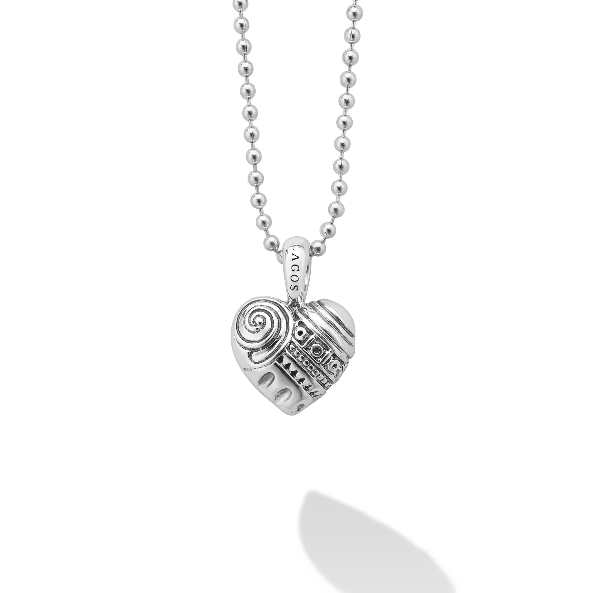 Hearts of LAGOS Silver Heart of Philadelphia Pendant Necklace
