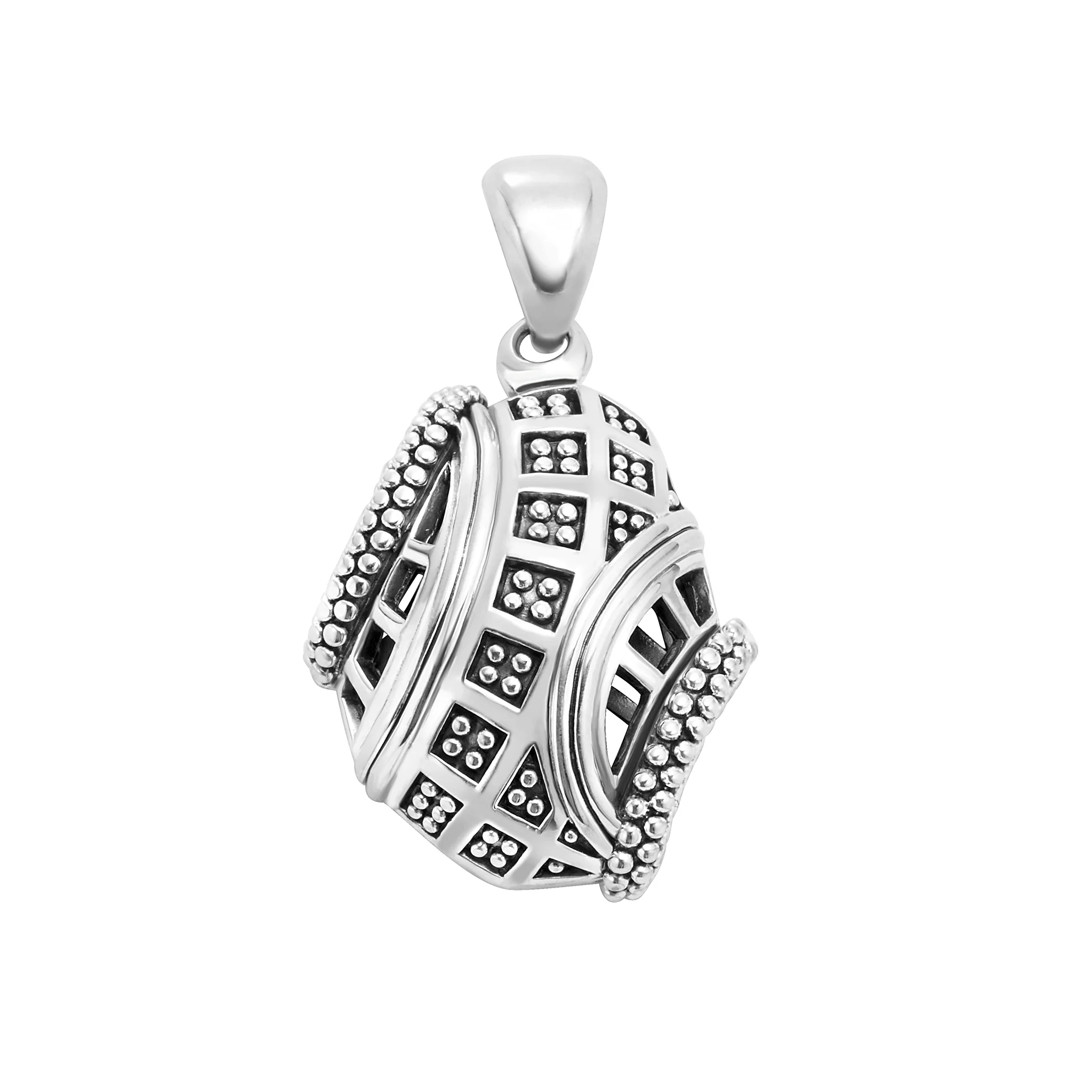 Keep Memory Alive Caviar Sculpture Pendant