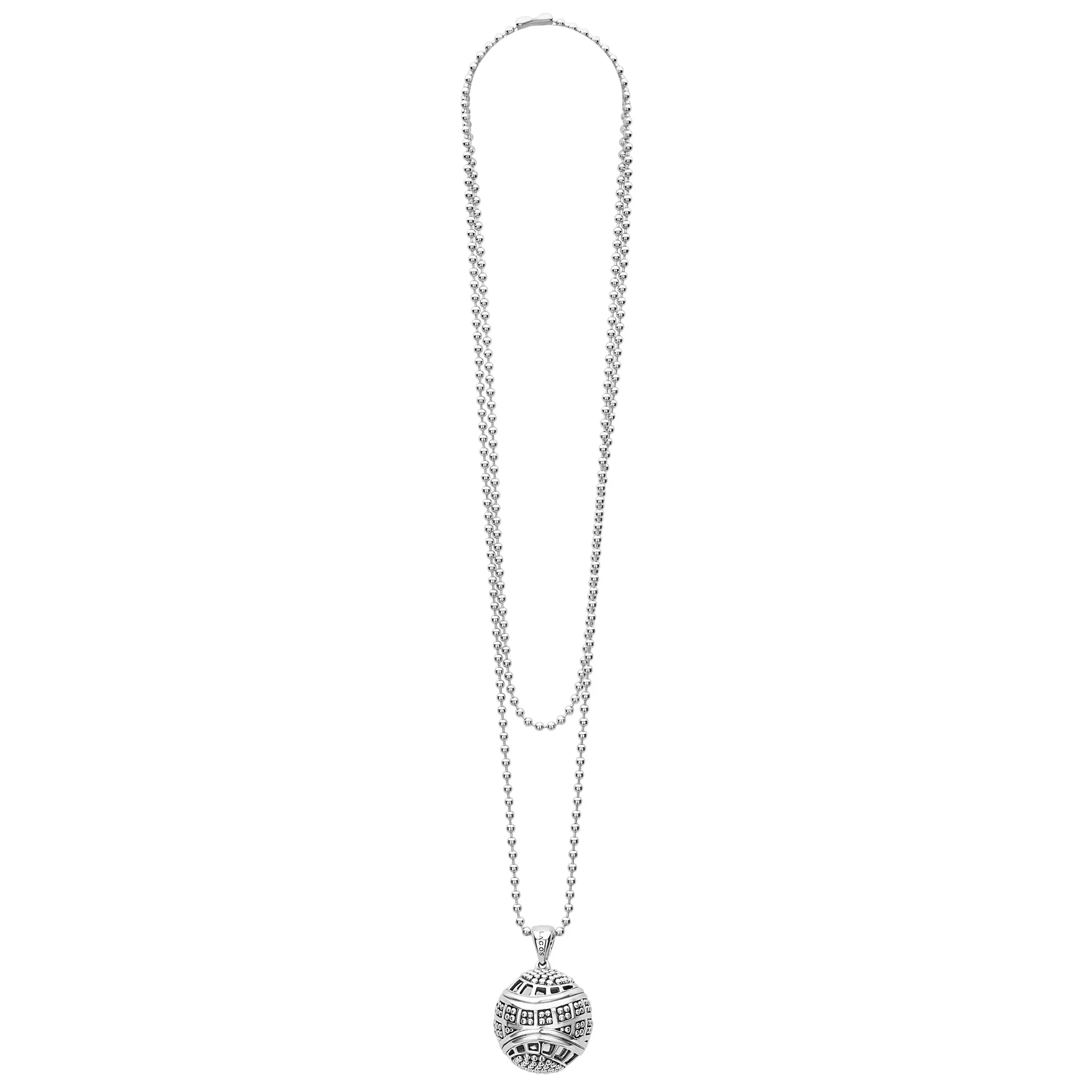 Keep Memory Alive Ball Pendant Necklace - Image 3