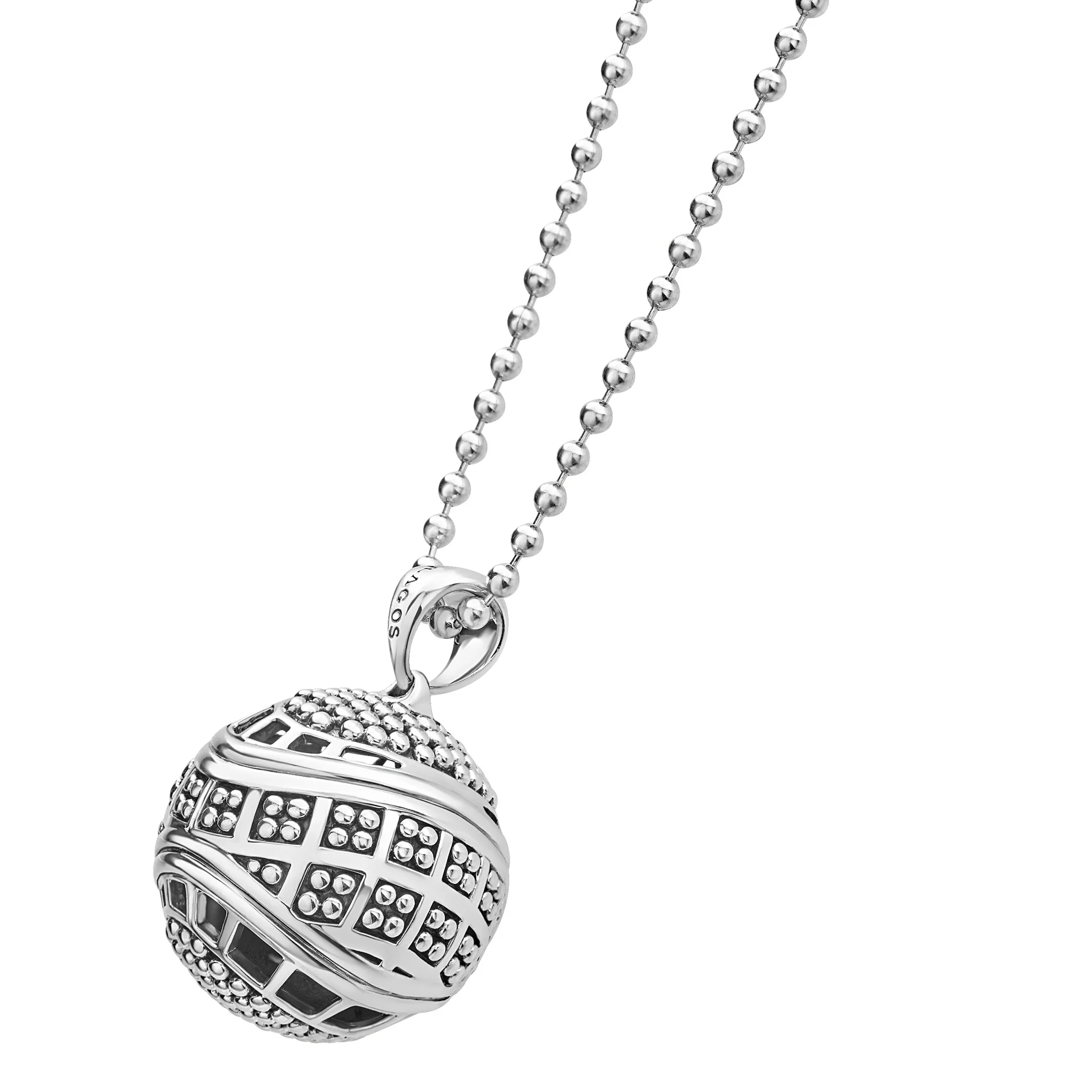 Keep Memory Alive Ball Pendant Necklace - Image 4