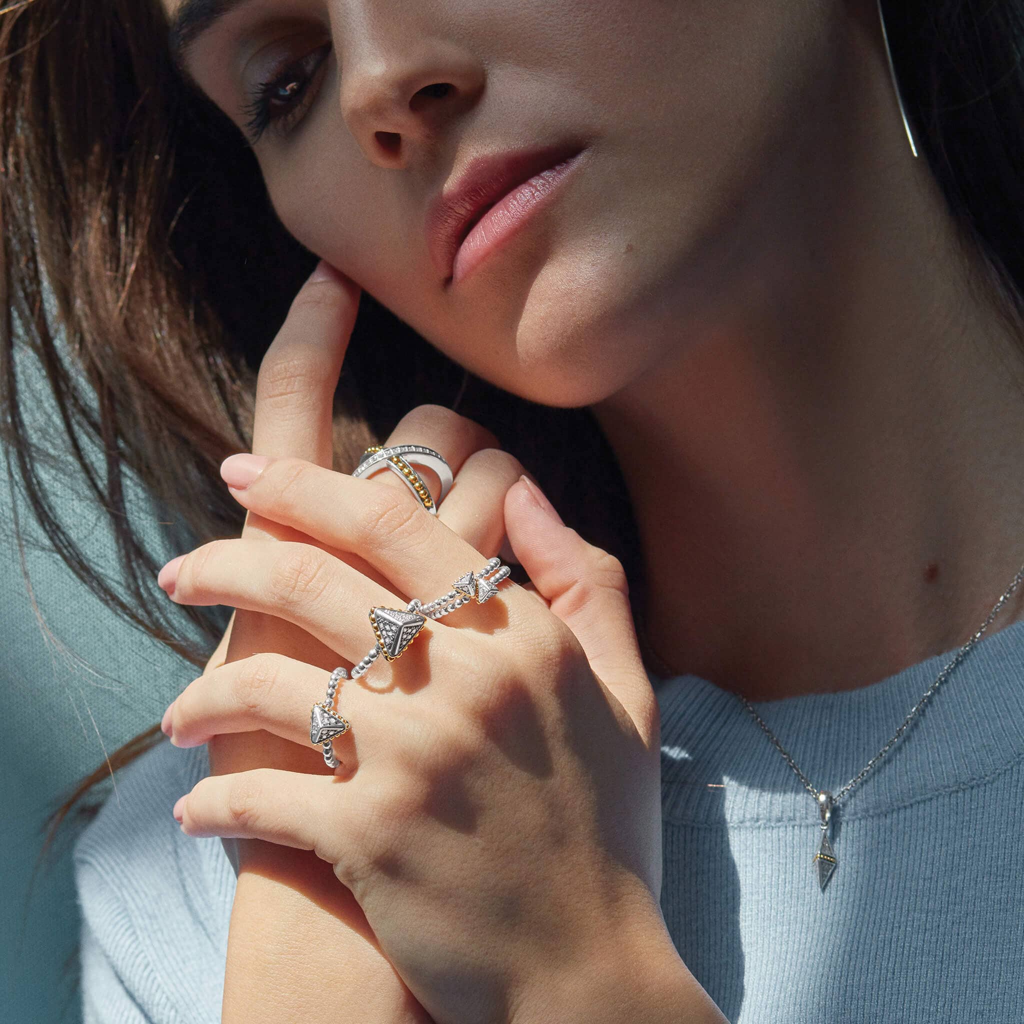 KSL Pyramid Diamond Ring - Image 6