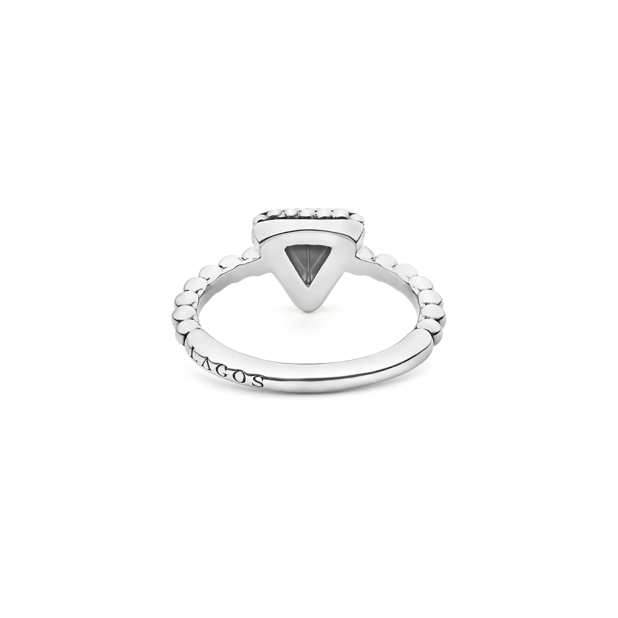 KSL Small Pyramid Caviar Ring - Image 5