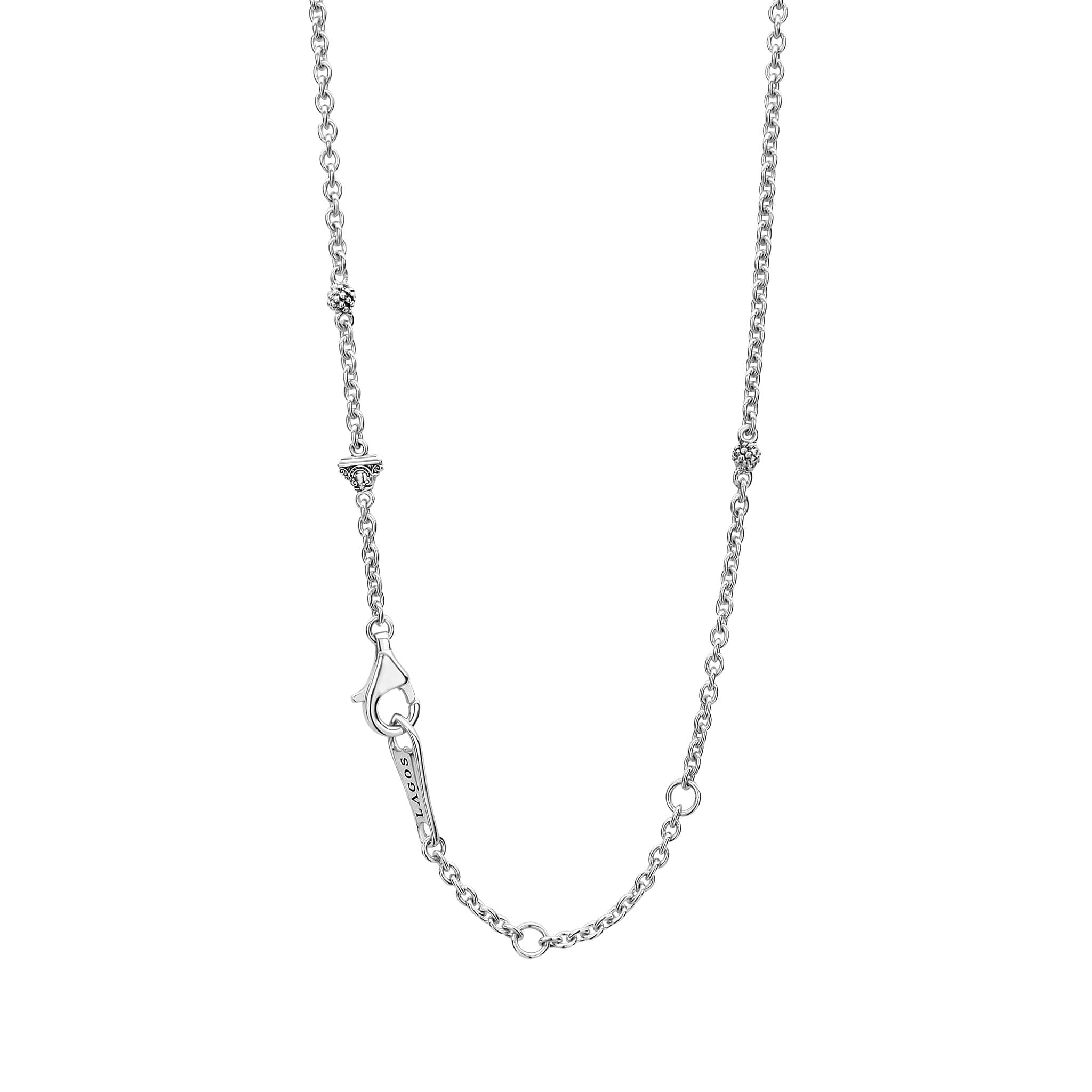 Maya Small Ceramic Circle Pendant Necklace - Image 4