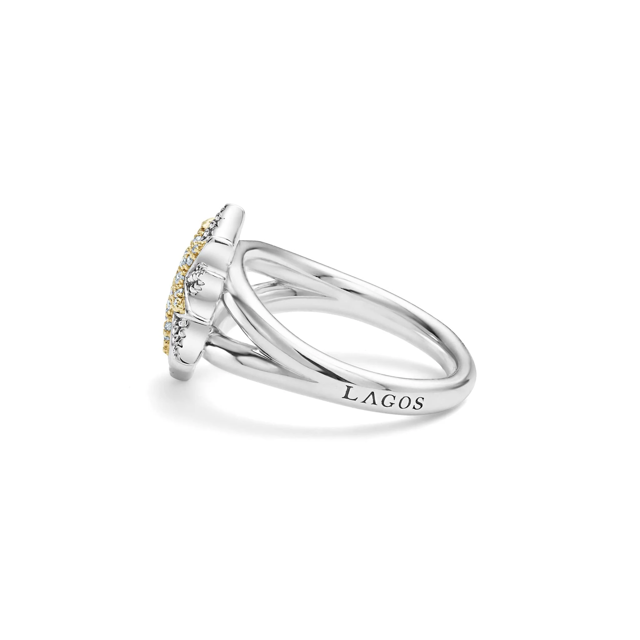 North Star Two-Tone Star Diamond Ring - Image 4