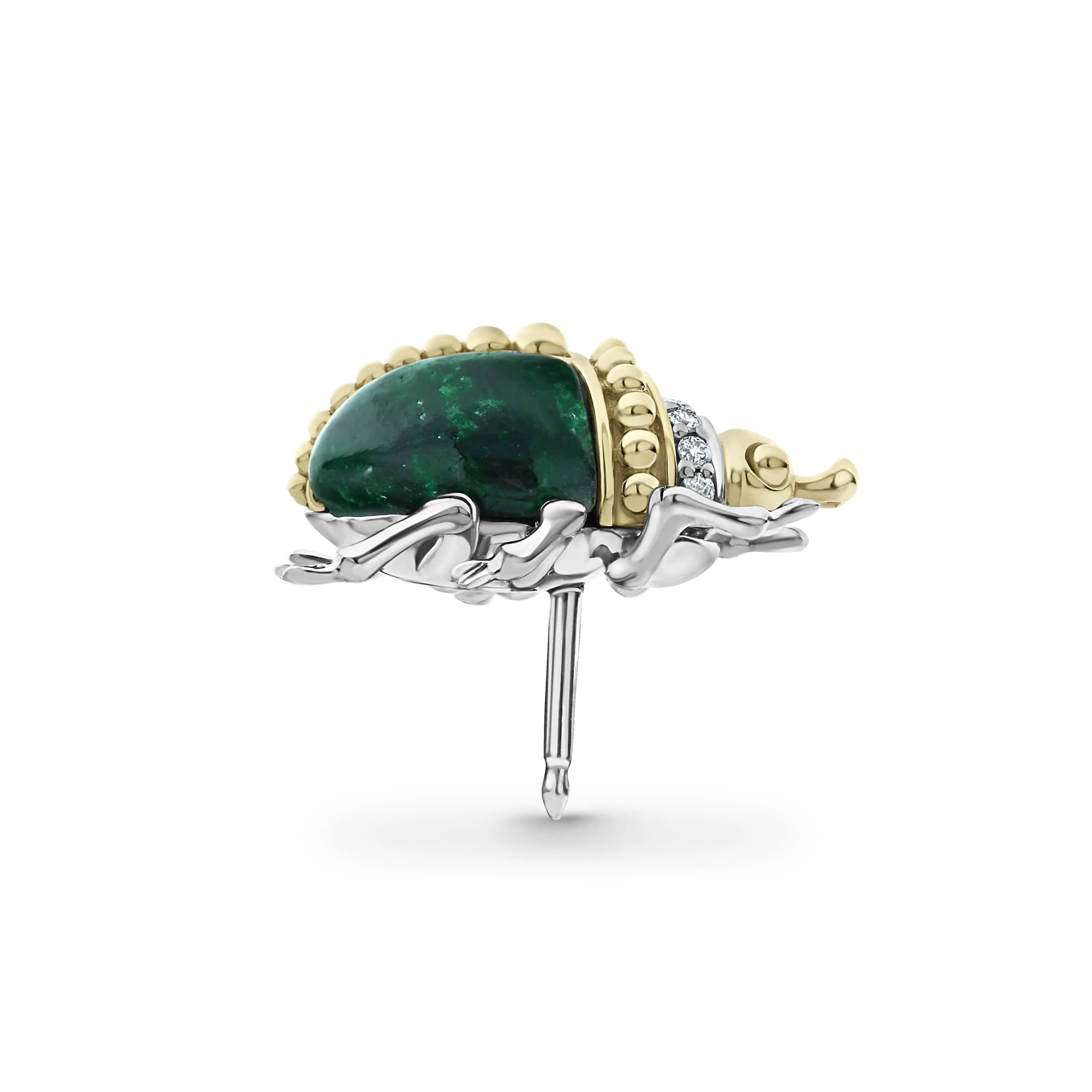 Rare Wonders Jade Diamond Beetle Pin - Image 4