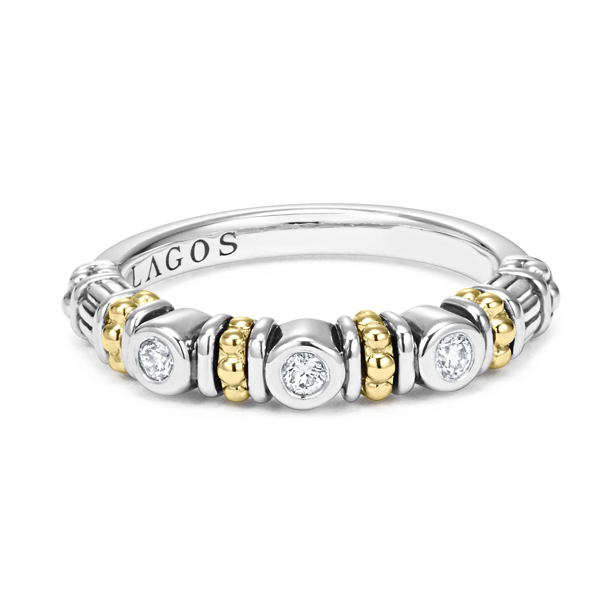 Rittenhouse Three Diamond Stacking Ring - Image 3