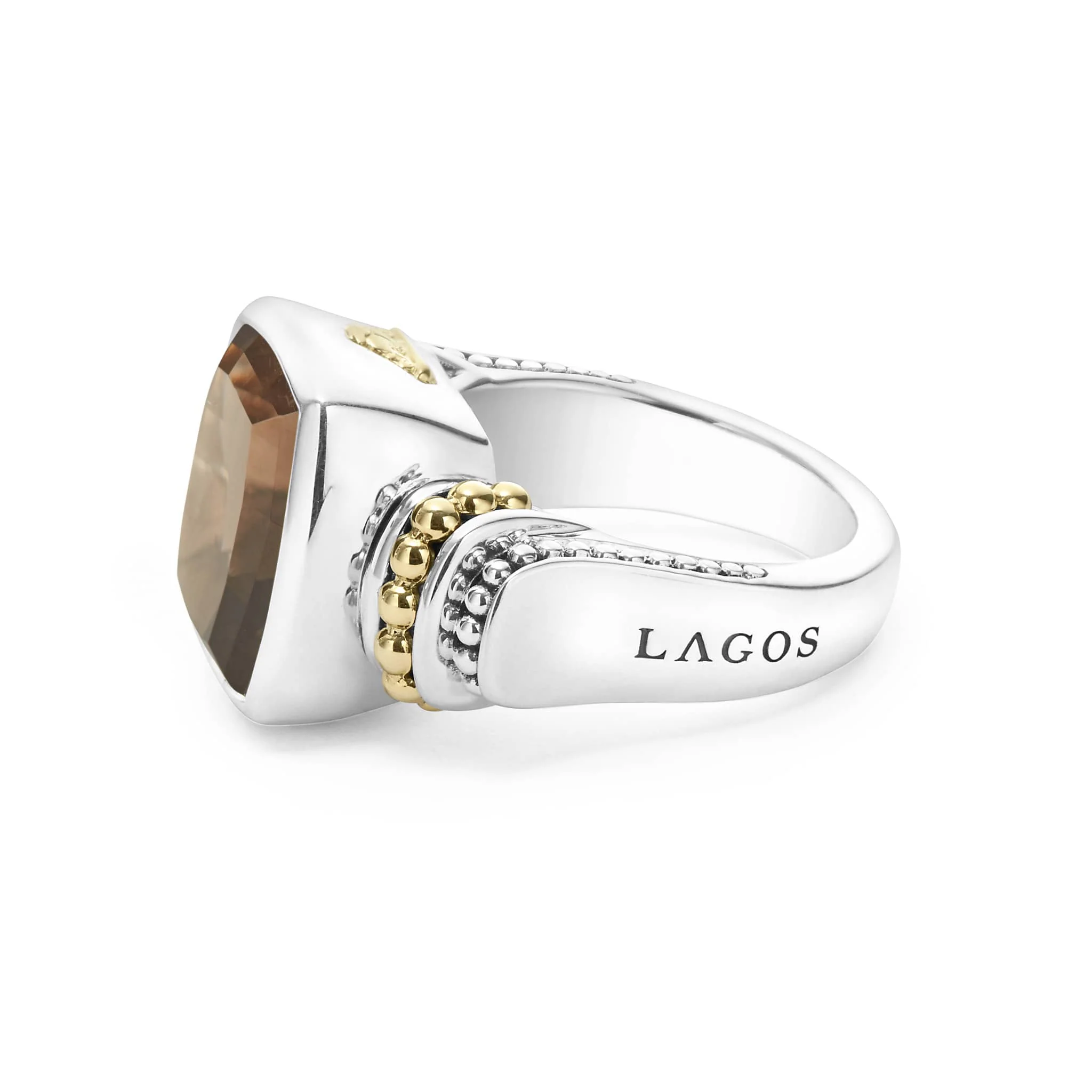Rittenhouse Small Smokey Quartz Statement Ring - Image 4