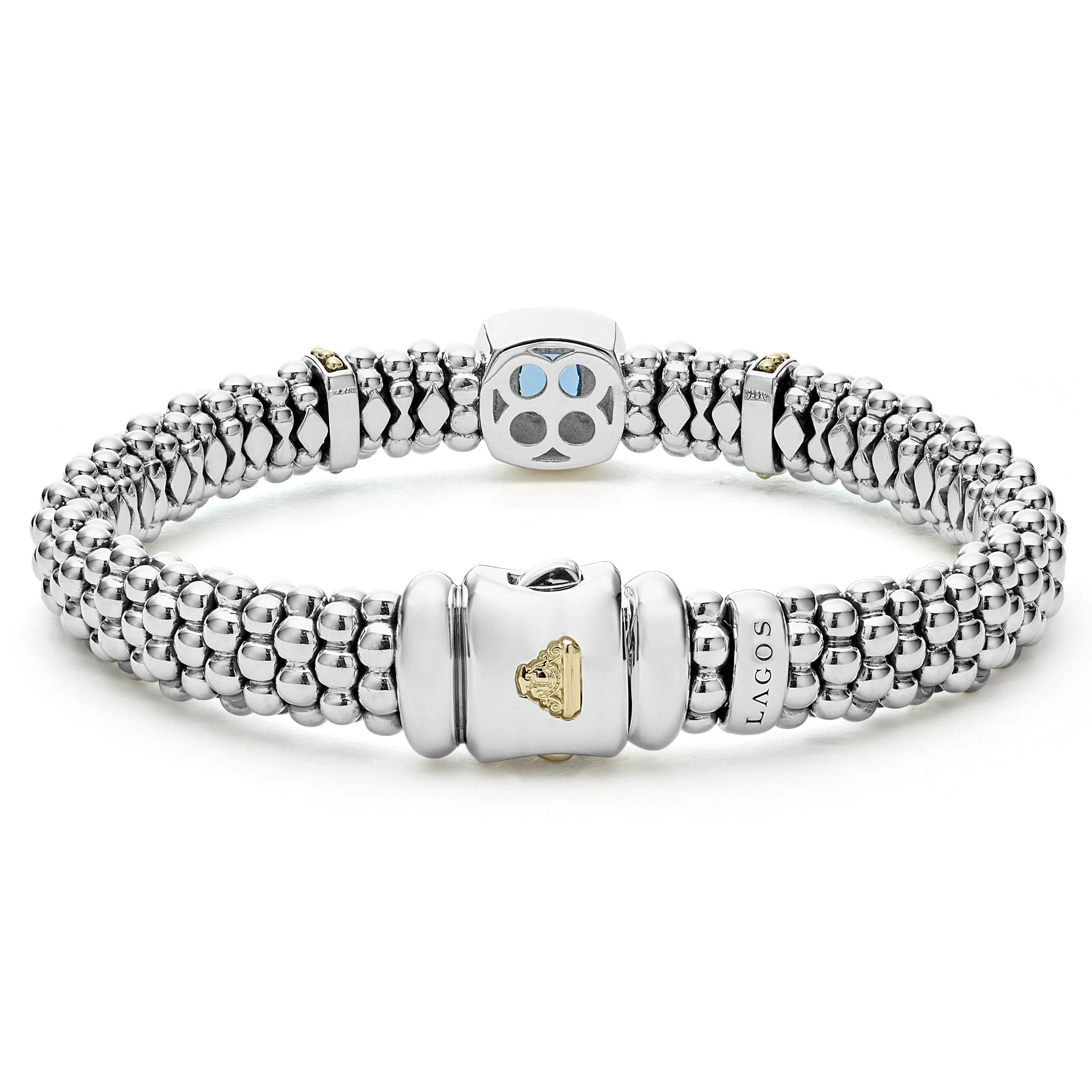 Rittenhouse Swiss Blue Topaz Caviar Bracelet | 9mm - Image 5
