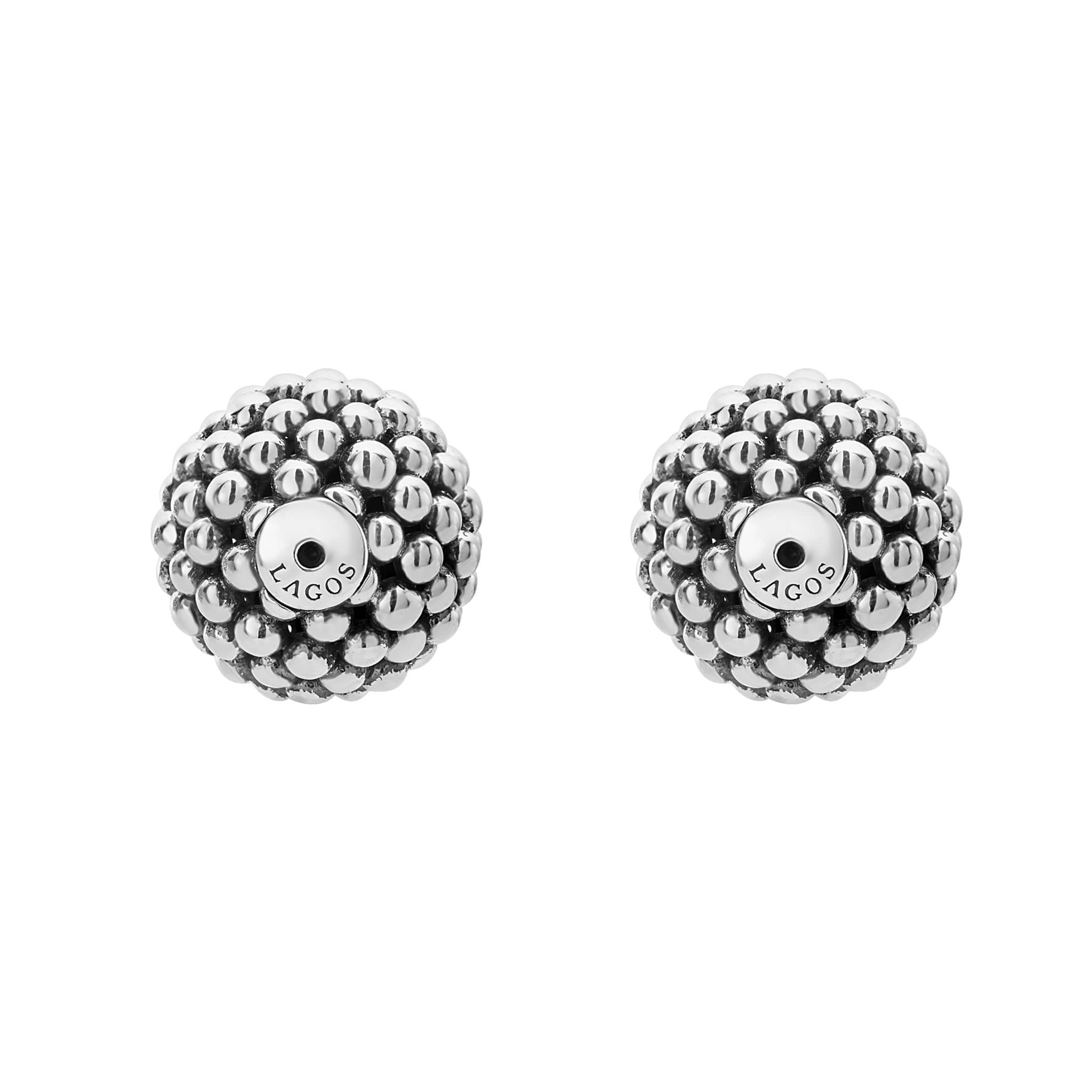 Signature Caviar Large Beaded Earring Backs - Image 3