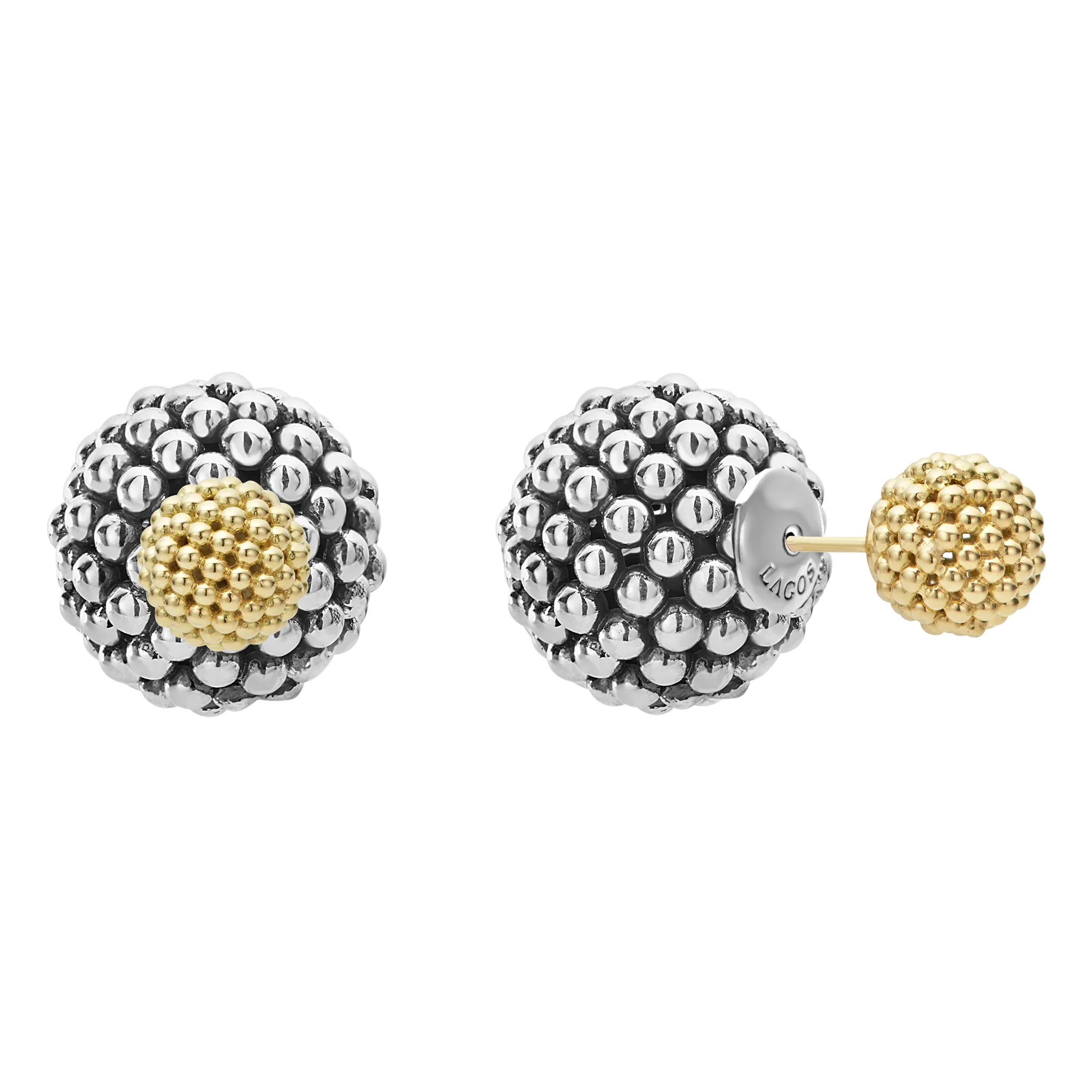 Signature Caviar Large Beaded Earring Backs - Image 6