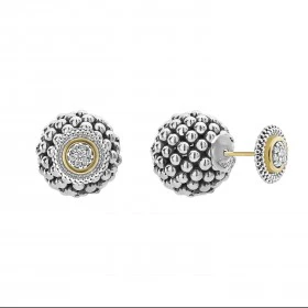 Signature Caviar Large Beaded Earring Backs - Image 7