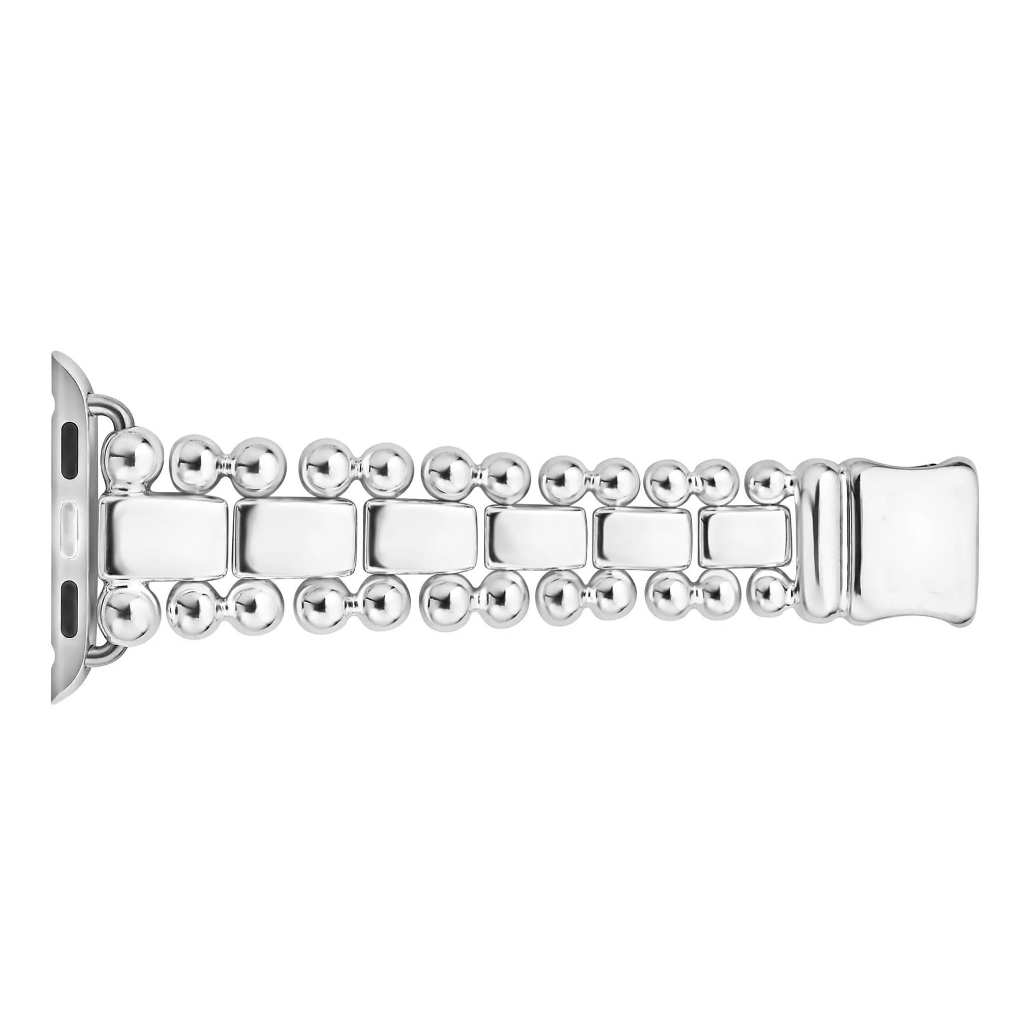 Smart Caviar Sterling Silver Watch Bracelet-38-45mm - Image 5