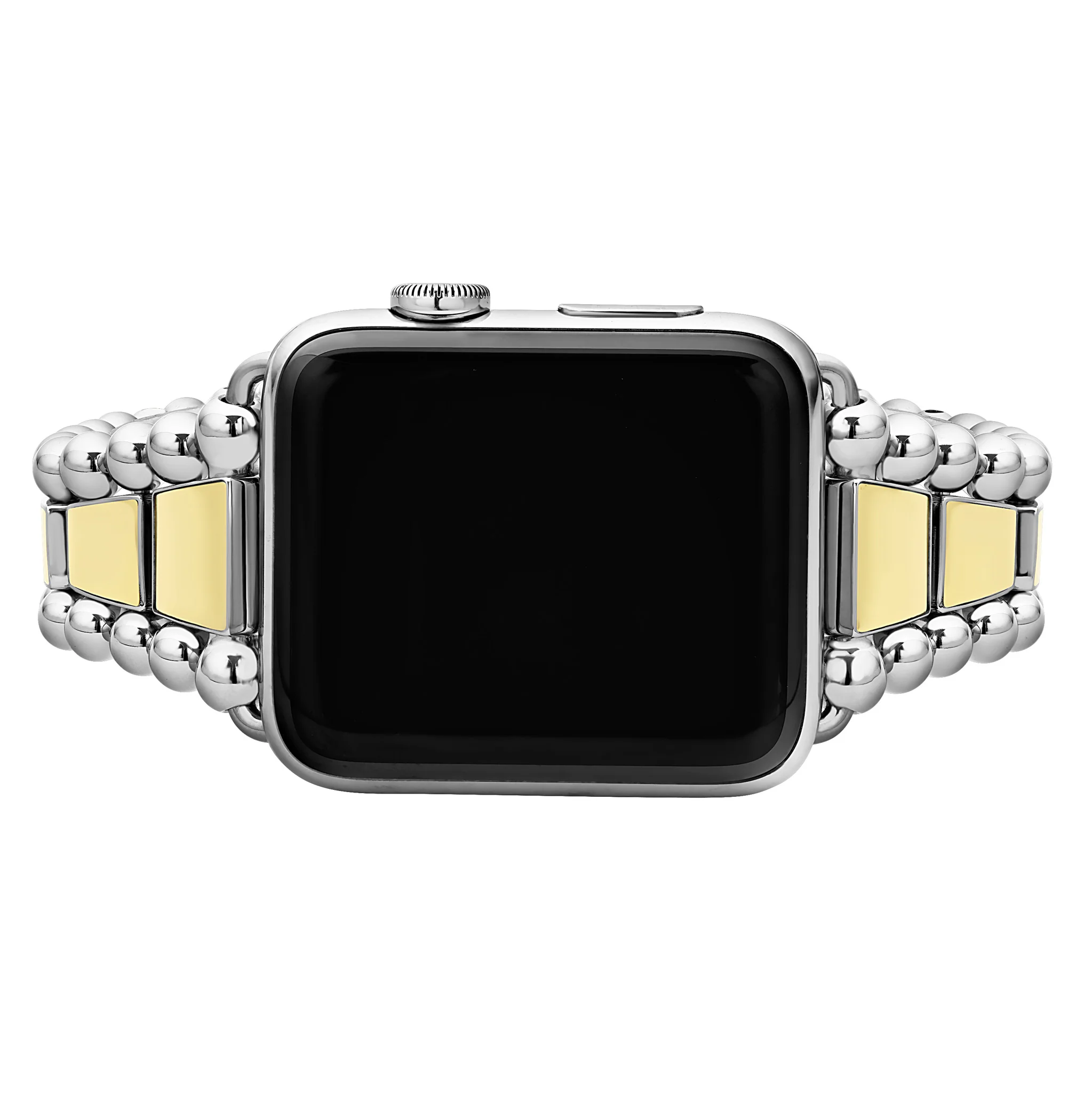 Smart Caviar 18K Gold and Stainless Steel Watch Bracelet-42-49mm - Image 5