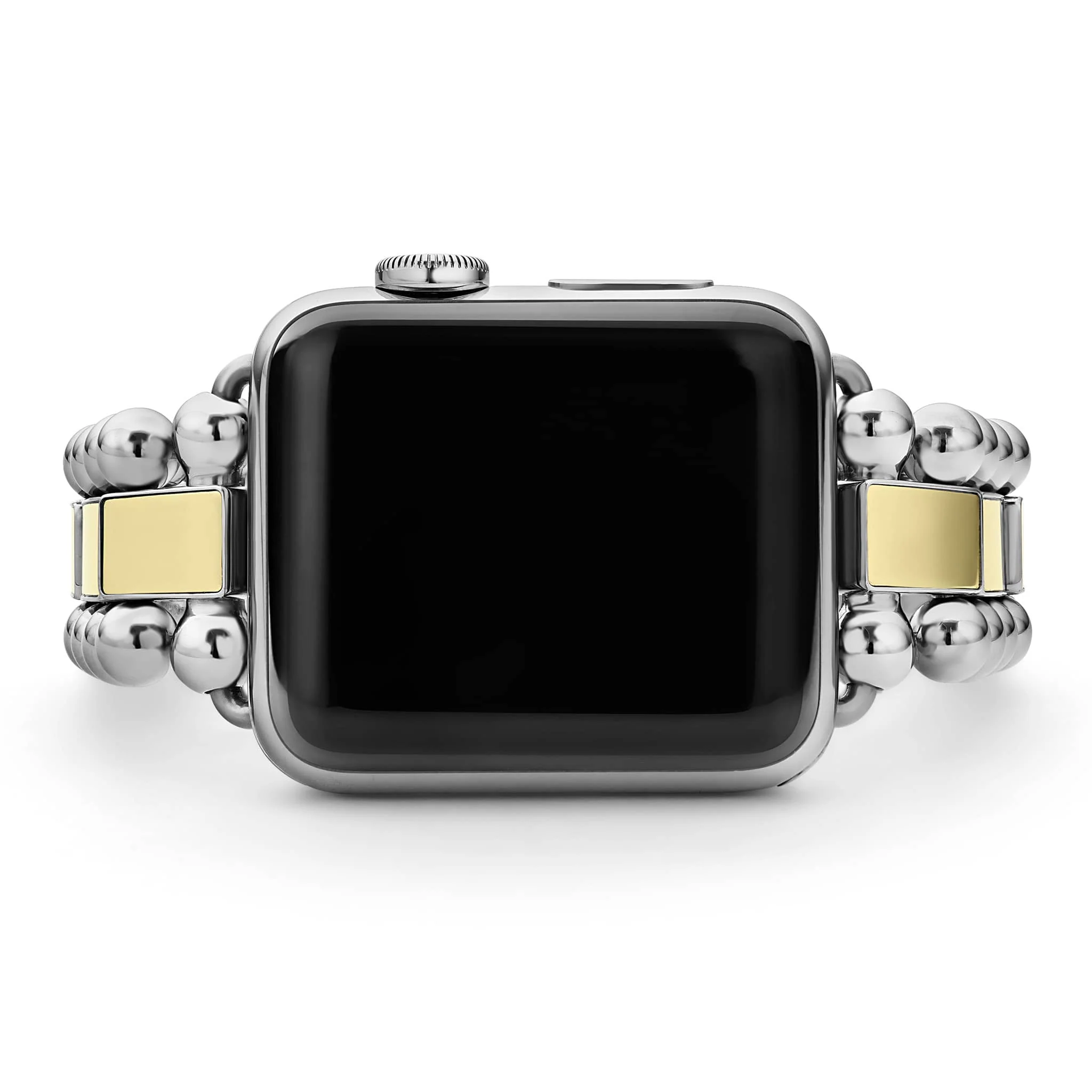 Smart Caviar 18K Gold and Stainless Steel Watch Bracelet-38-45mm - Image 4